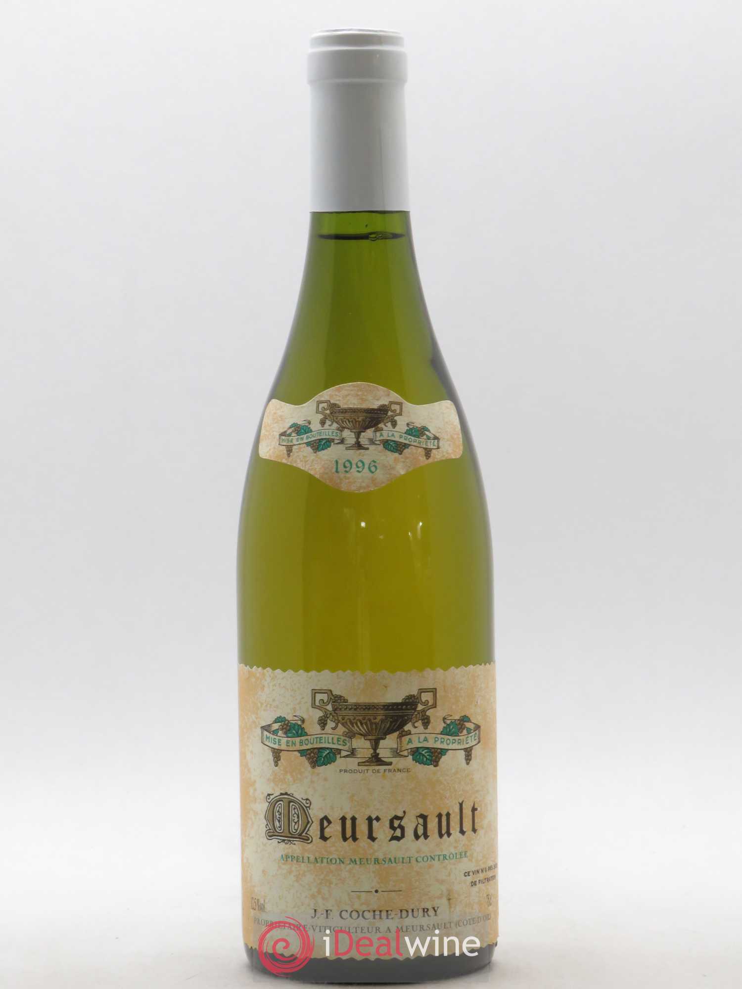 Meursault Coche Dury (Domaine) 1996 - Lot de 1 bouteille - 0