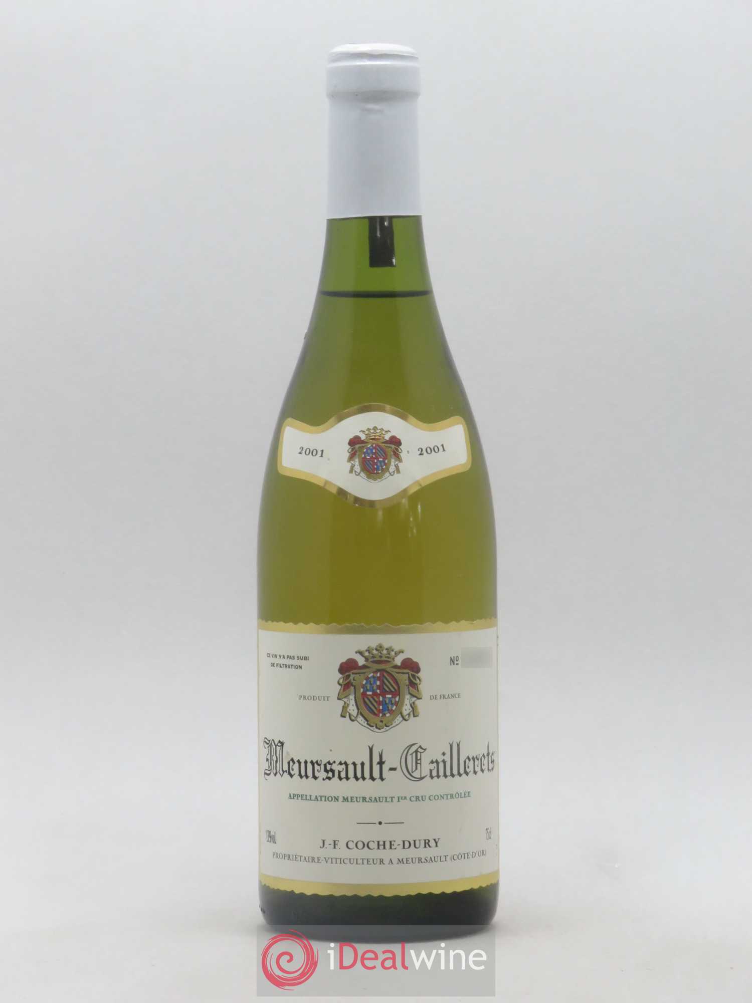 Meursault 1er Cru Caillerets Coche Dury (Domaine) 2001 - Lot de 1 bouteille - 0