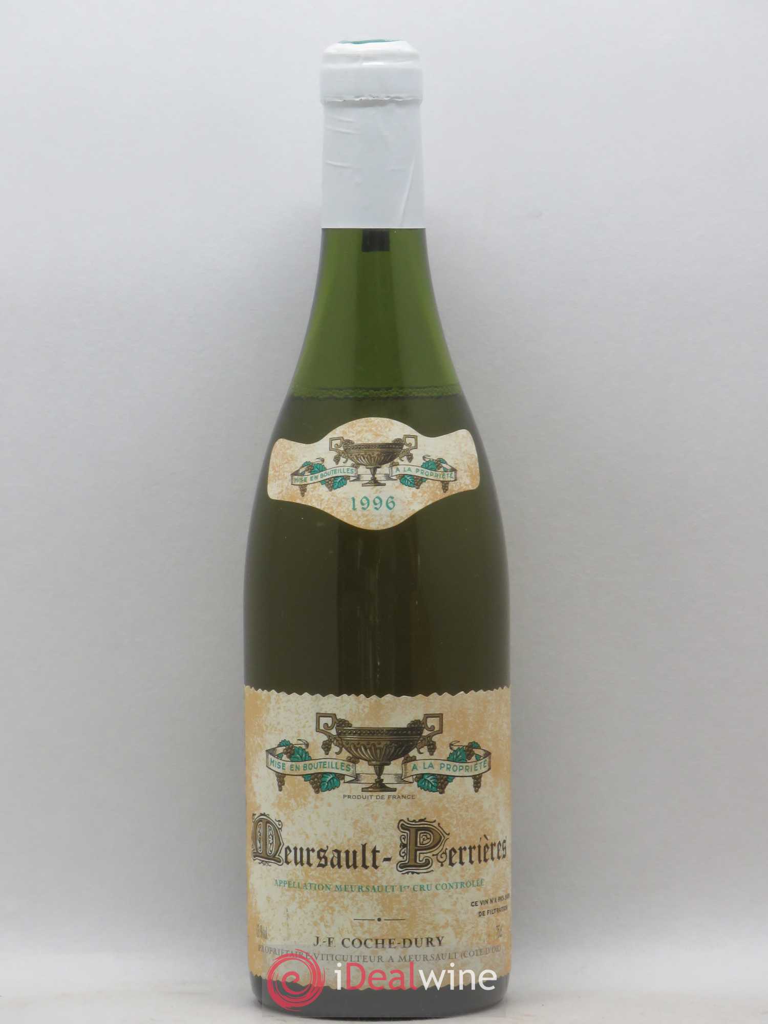Meursault 1er Cru Perrières Coche Dury (Domaine) 1996 - Lot de 1 bouteille - 0