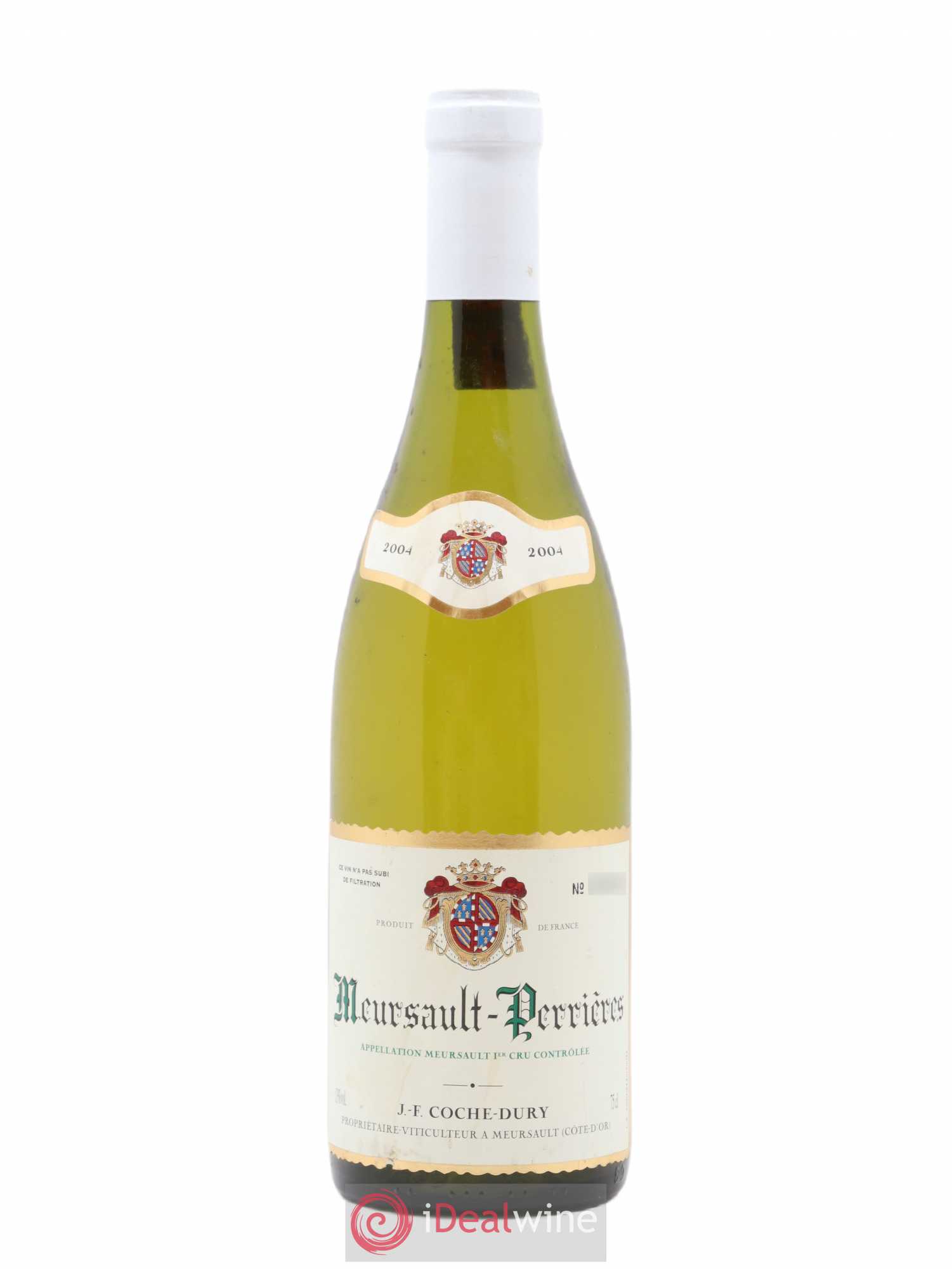 Meursault 1er Cru Perrières Coche Dury (Domaine) 2004 - Lot de 1 bouteille - 0