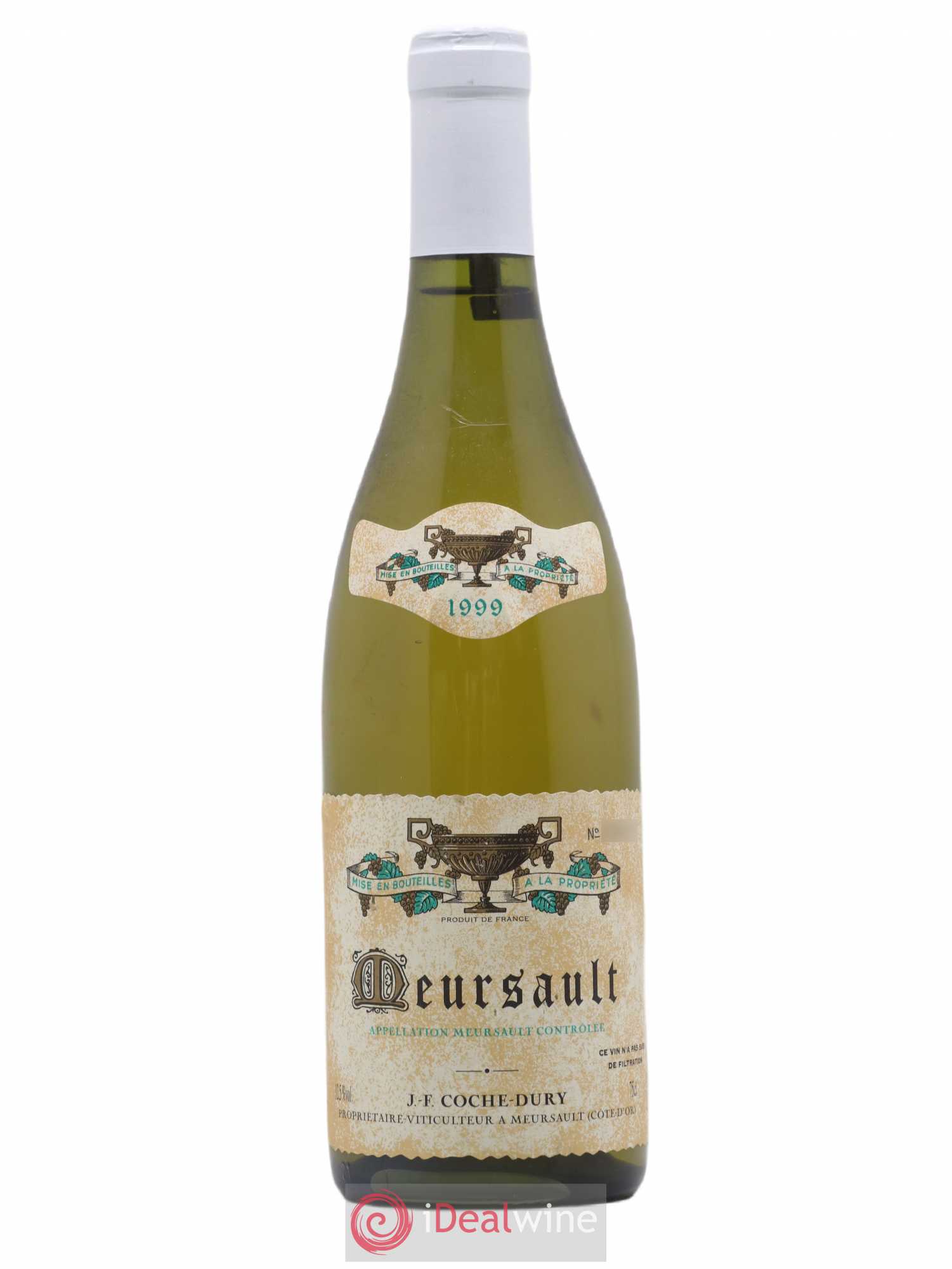 Meursault Coche Dury (Domaine) 1999 - Lot de 1 bouteille - 0