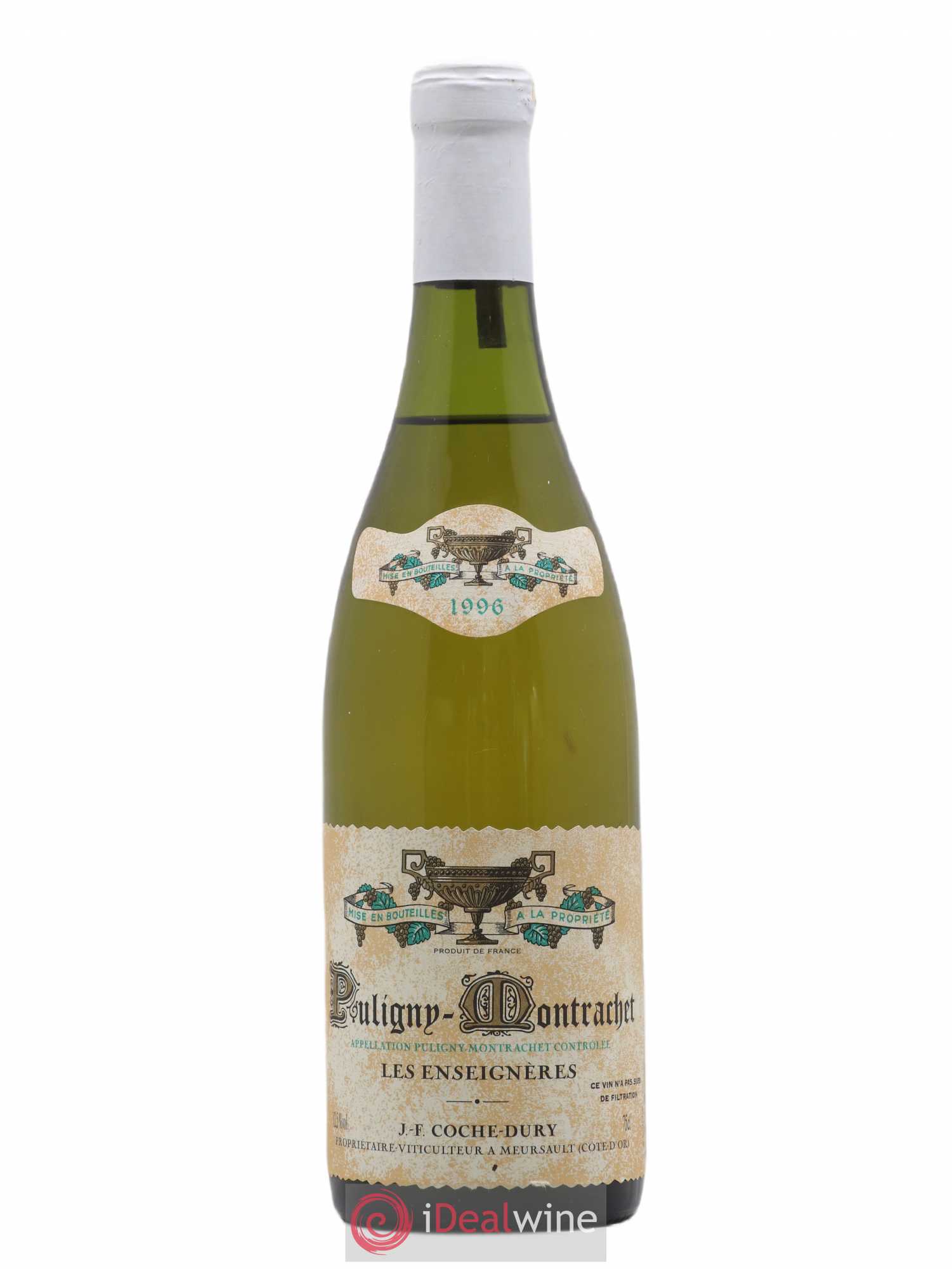 Puligny-Montrachet Les Enseignères Coche Dury (Domaine) 1996 - Lot de 1 bouteille - 0