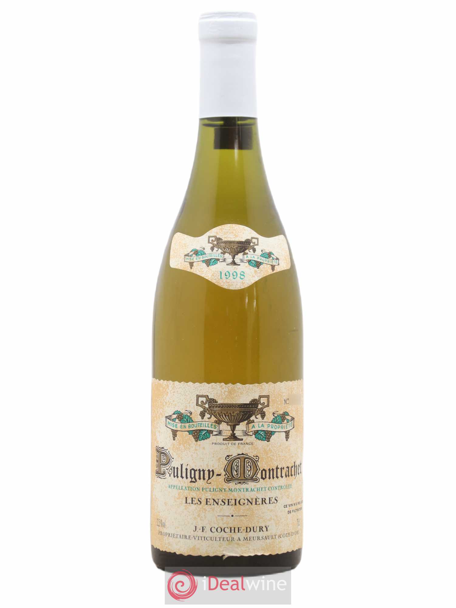 Puligny-Montrachet Les Enseignères Coche Dury (Domaine) 1998 - Lot de 1 bouteille - 0