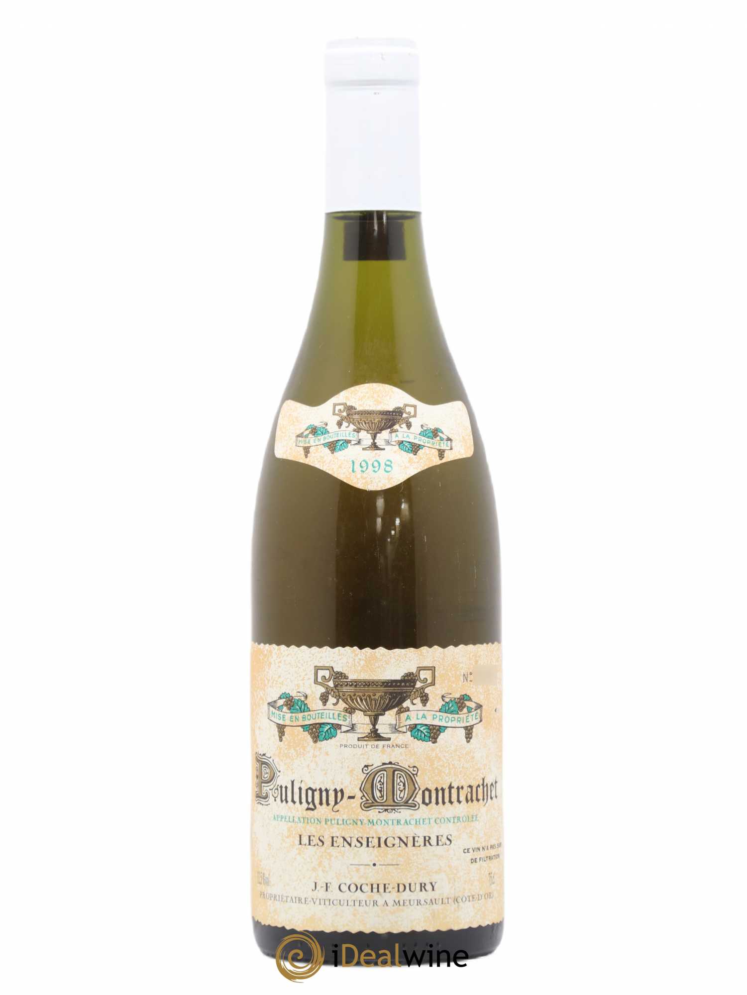Puligny-Montrachet Les Enseignères Coche Dury (Domaine) 1998 - Lot de 1 bouteille - 0