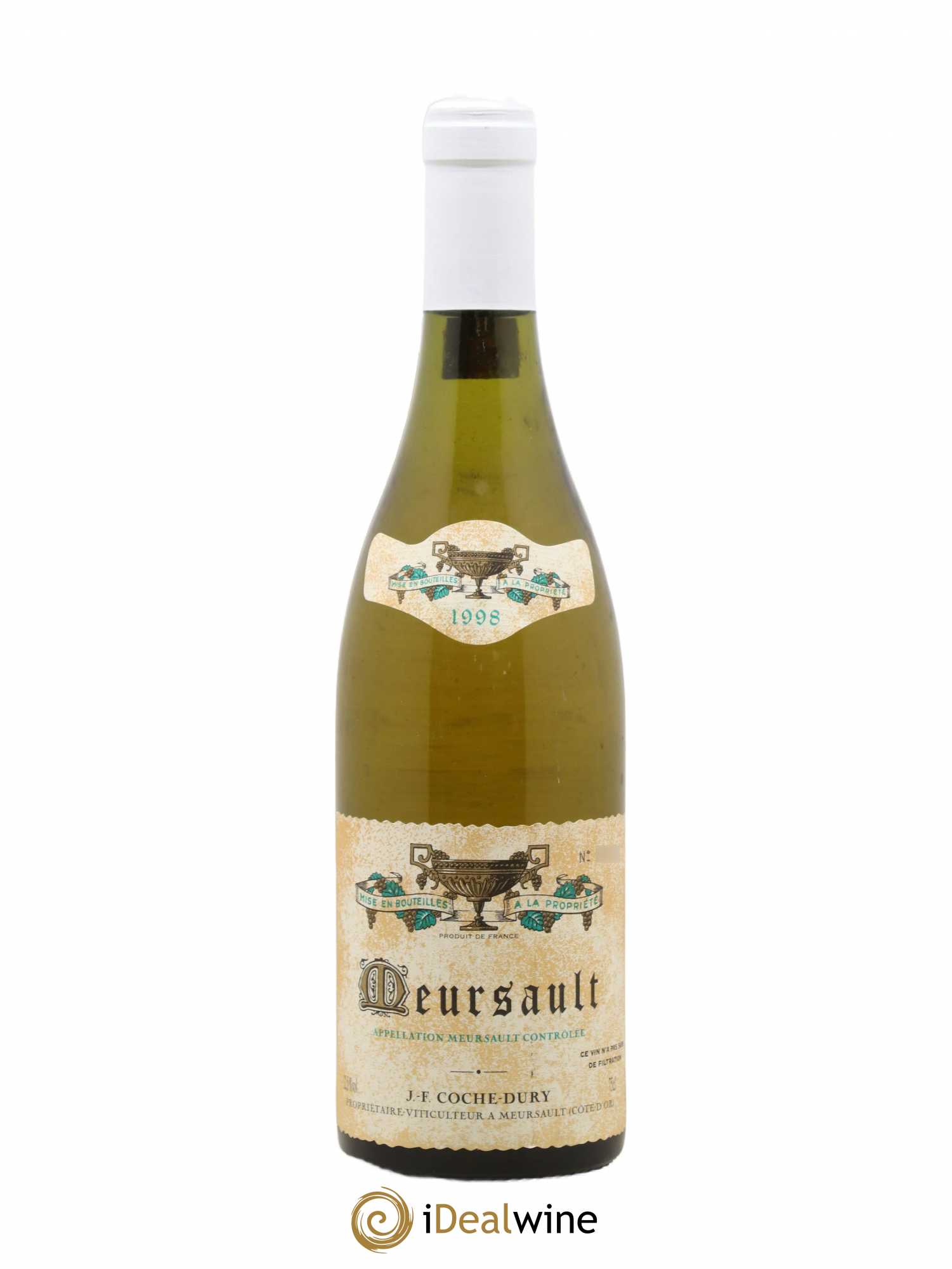 Meursault Coche Dury (Domaine) 1998 - Lot de 1 bouteille - 0