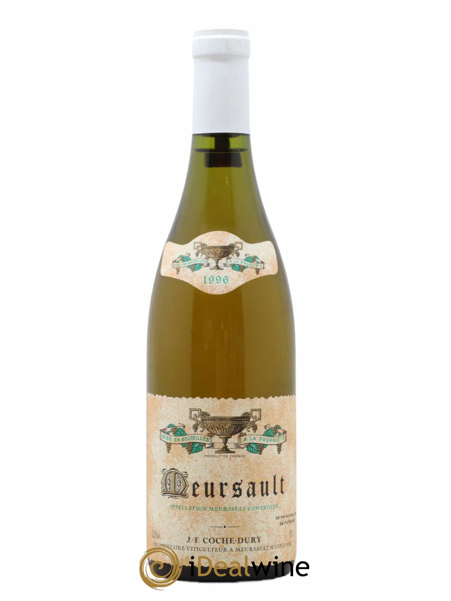 Meursault Coche Dury (Domaine) 1996 - Lot de 1 bouteille - 0