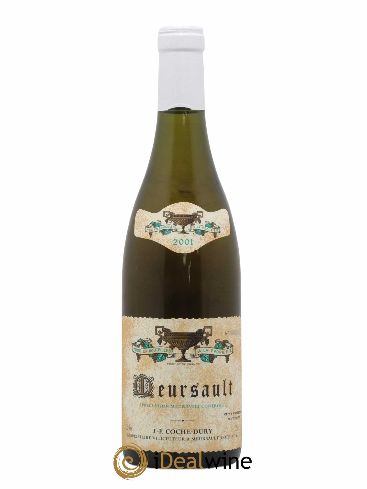 Meursault Coche Dury (Domaine) 2001 - Lot de 1 bouteille - 0