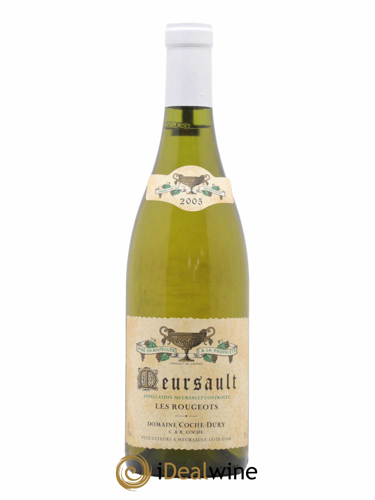 Meursault Les Rougeots Coche Dury (Domaine) 2005 - Lot de 1 bouteille - 0
