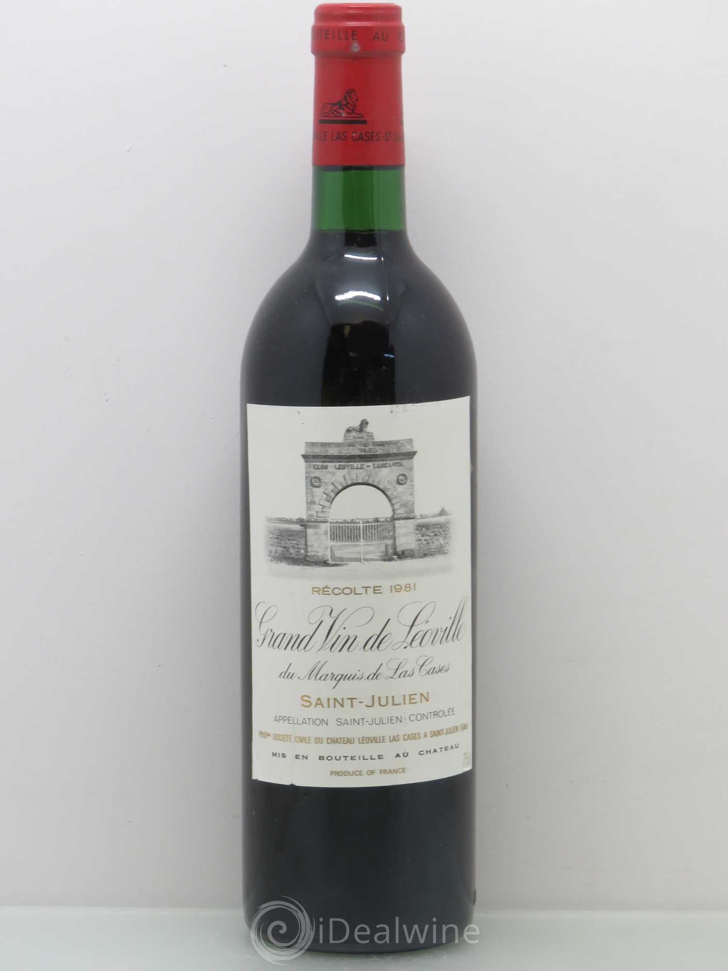 Château Léoville Las Cases 2ème Grand Cru Classé 1981 - Lot de 1 bouteille - 0