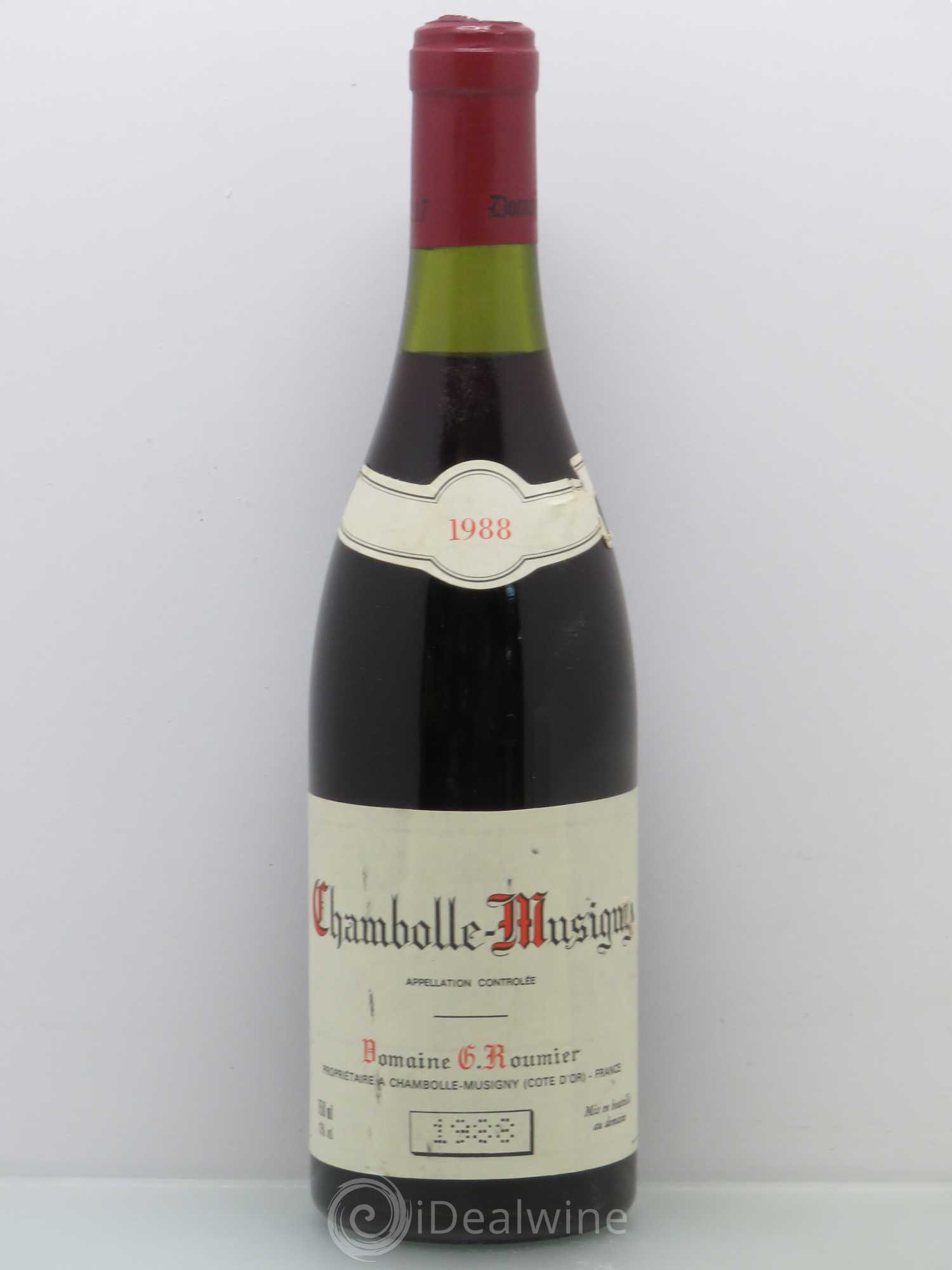 Chambolle-Musigny Georges Roumier (Domaine) 1988 - Posten von 1 Flasche - 0