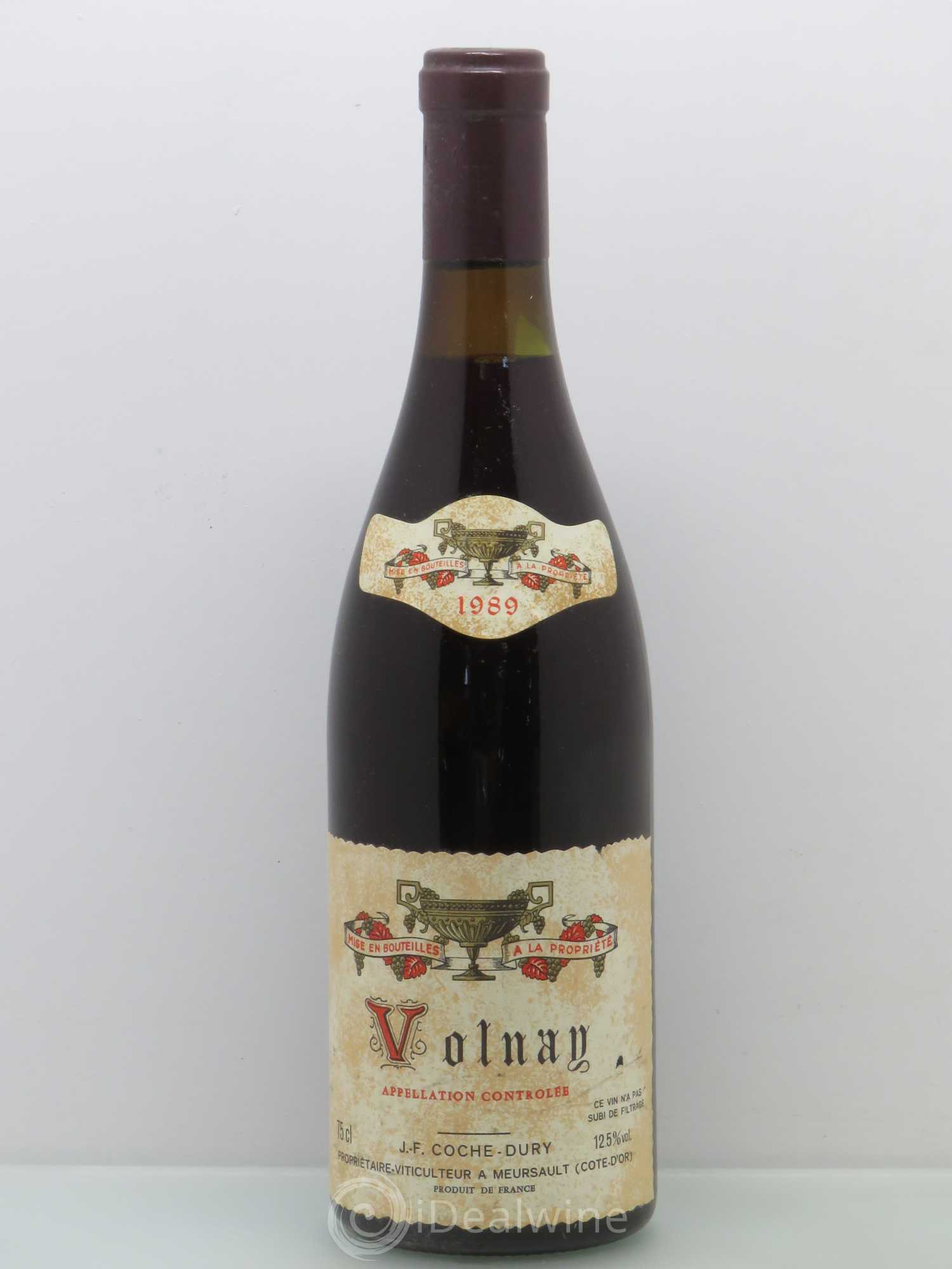 Volnay Coche Dury (Domaine) 1989 - Lot de 1 bouteille - 0