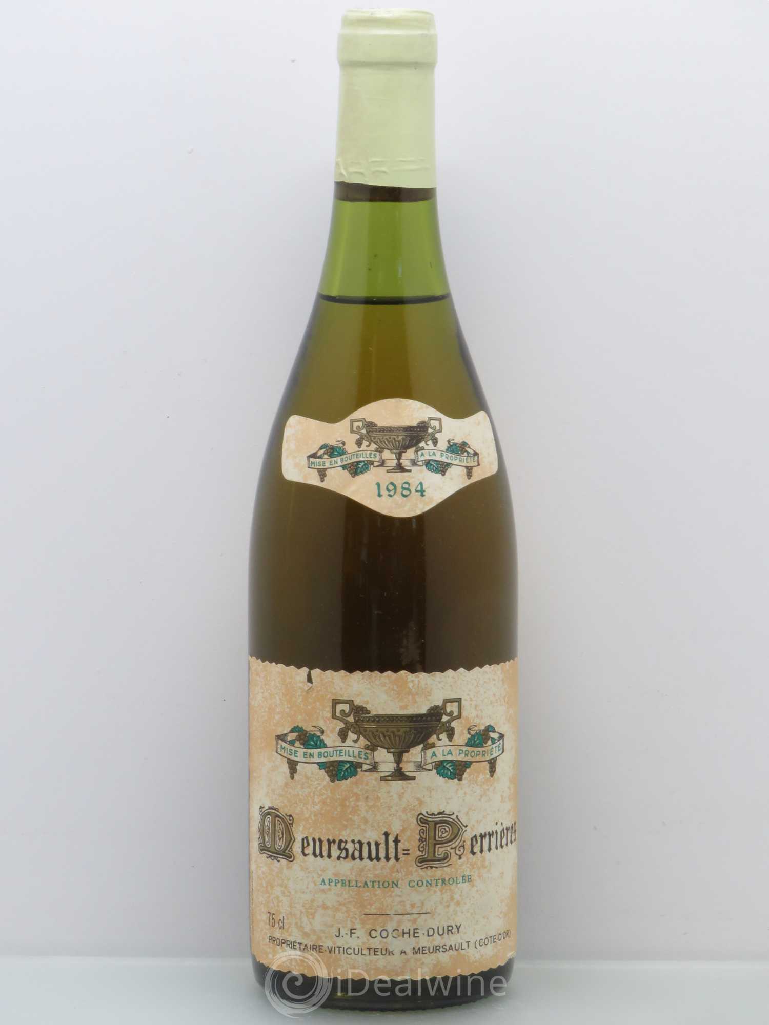 Meursault 1er Cru Perrières Coche Dury (Domaine) 1984 - Lot de 1 bouteille - 0