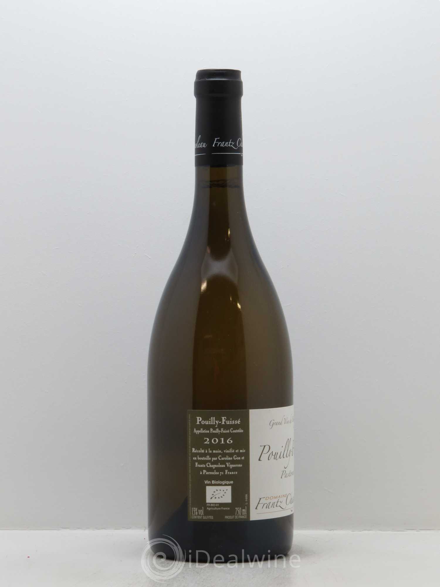 Pouilly-Fuissé Pastoral Frantz Chagnoleau (Domaine) 2016 - Lot de 1 bouteille - 1