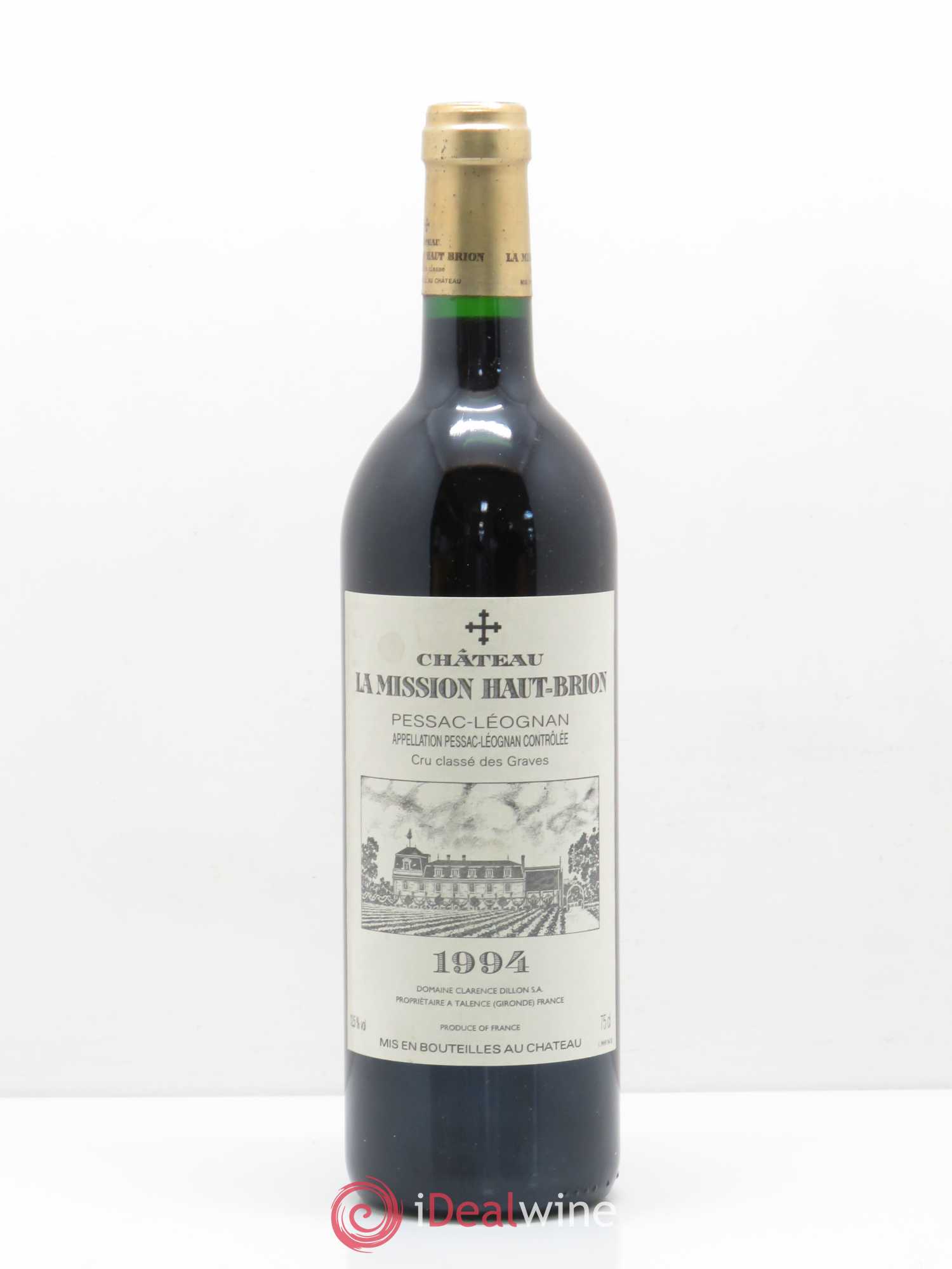 Château la Mission Haut-Brion Cru Classé de Graves 1994 - Lot de 1 bouteille - 0