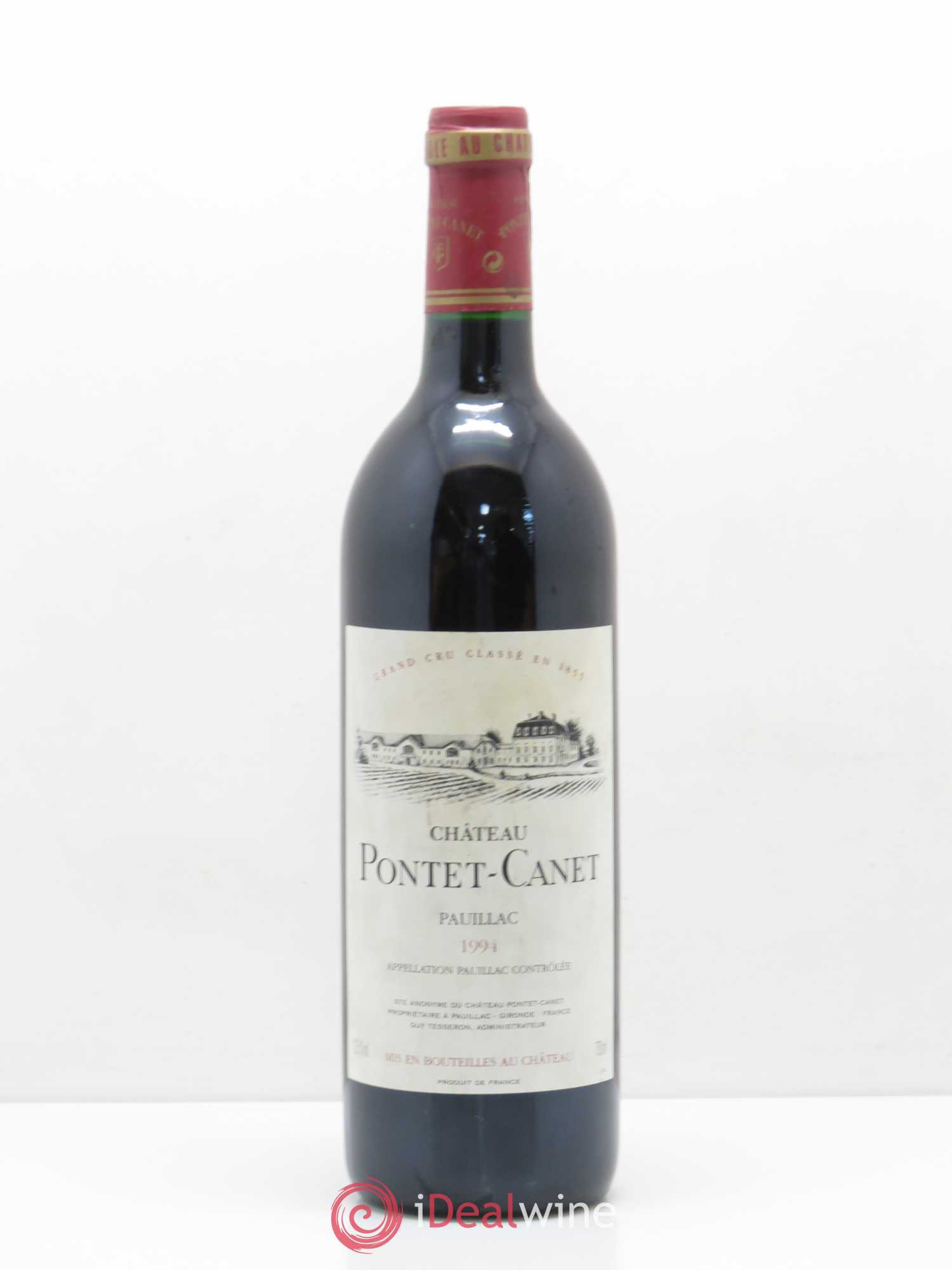Château Pontet Canet 5ème Grand Cru Classé (sans prix de réserve) 1994 - Lot de 1 bouteille - 0