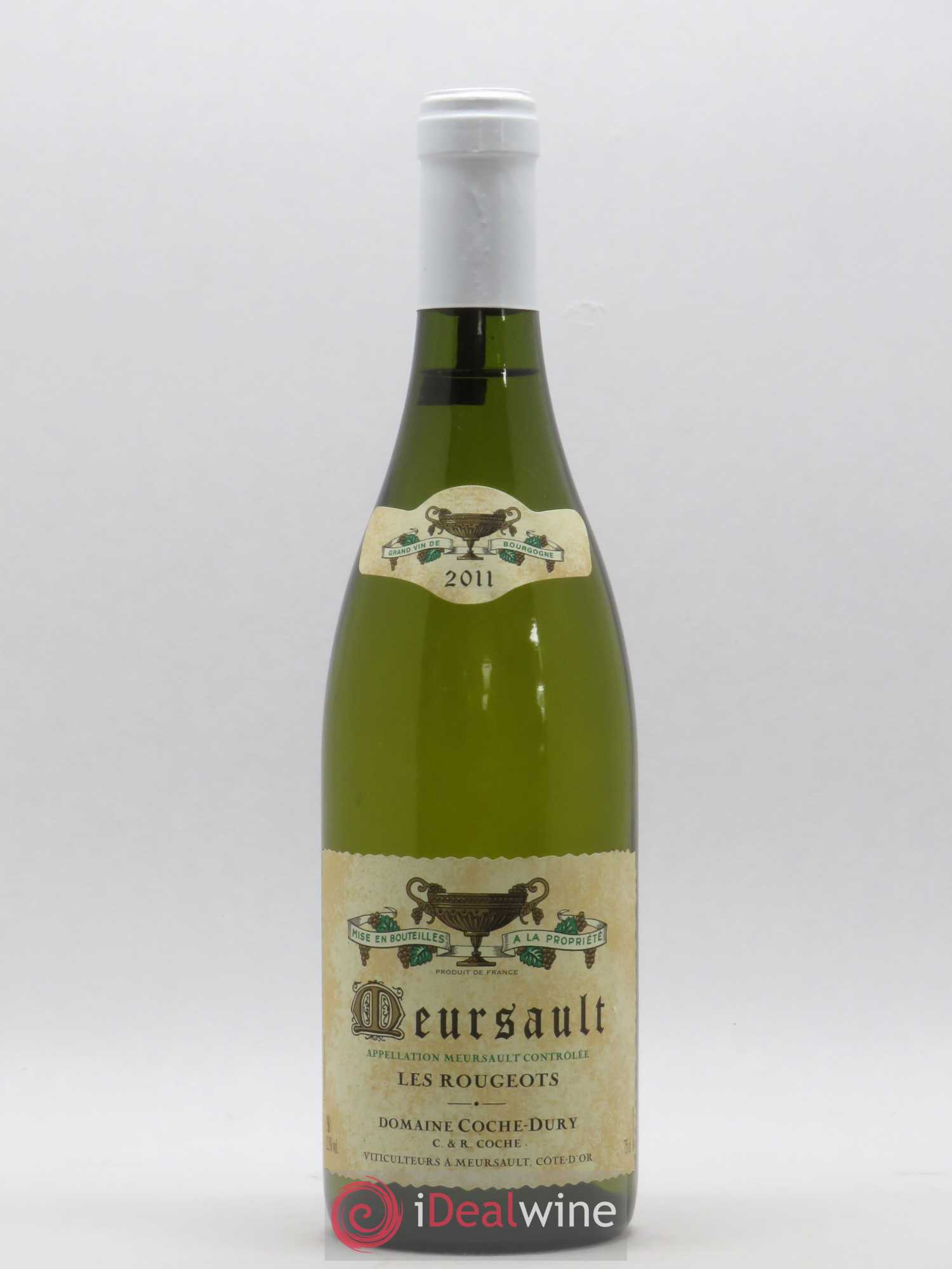 Meursault Les Rougeots Coche Dury (Domaine) 2011 - Lot de 1 bouteille - 0