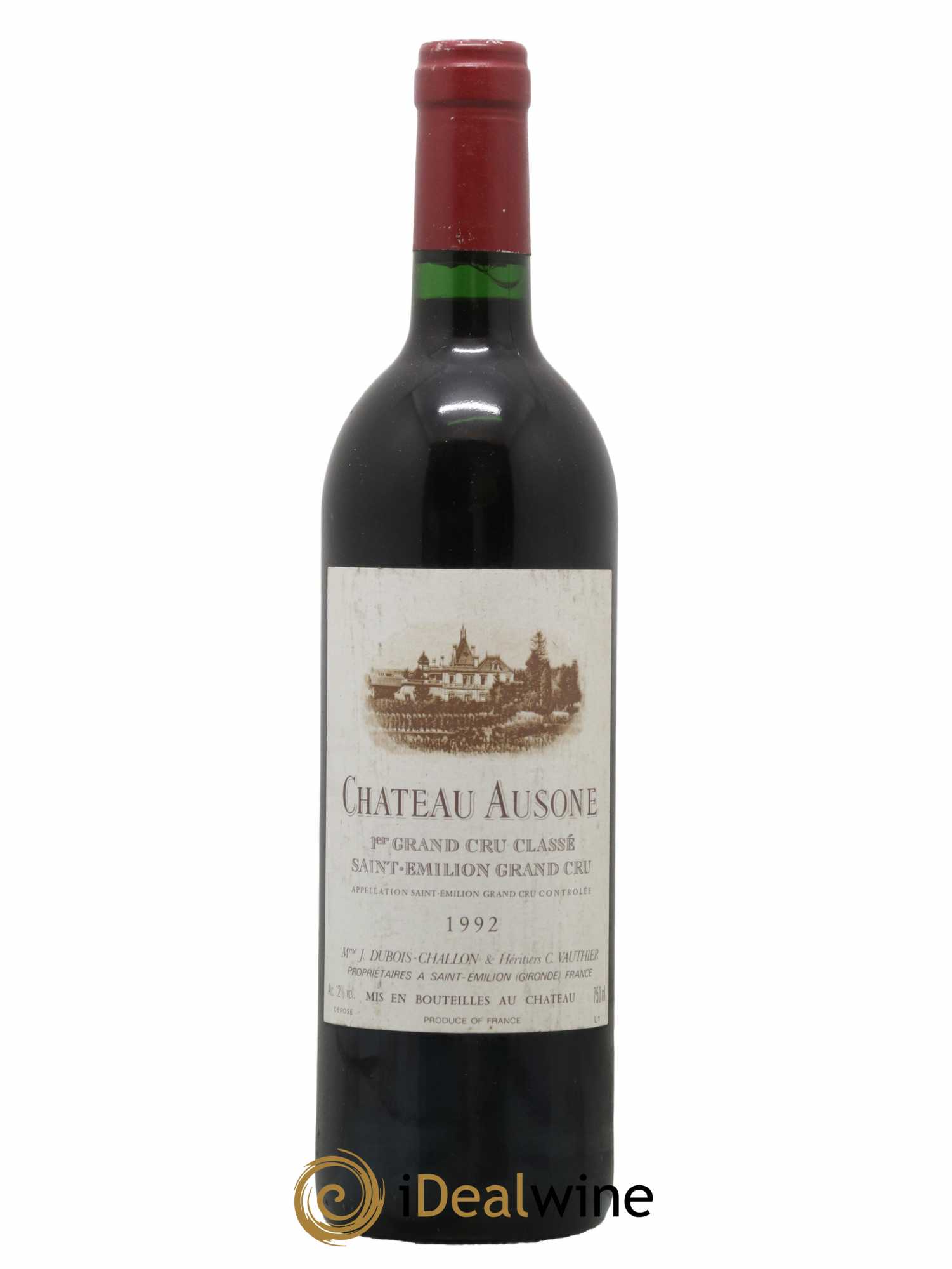 Château Ausone 1er Grand Cru Classé A 1992 - Lot de 1 bouteille - 0