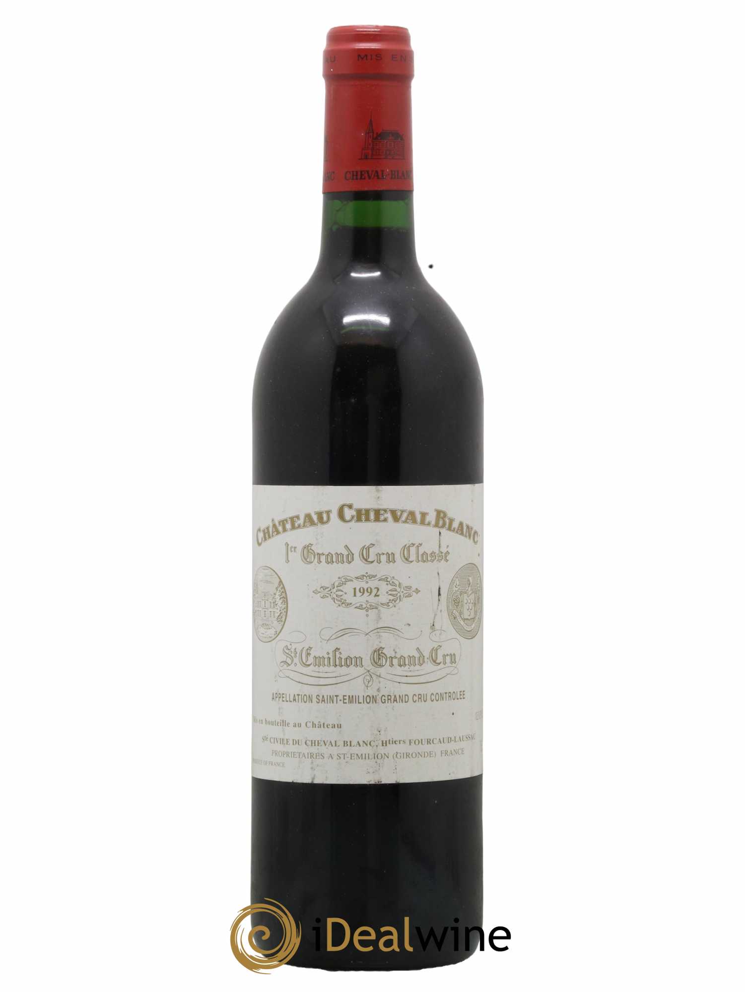 Château Cheval Blanc 1er Grand Cru Classé A 1992 - Lot de 1 bouteille - 0