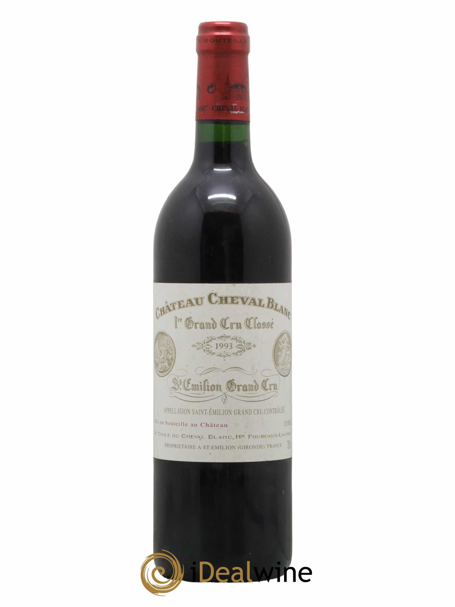 Château Cheval Blanc 1er Grand Cru Classé A 1993 - Lot de 1 bouteille - 0