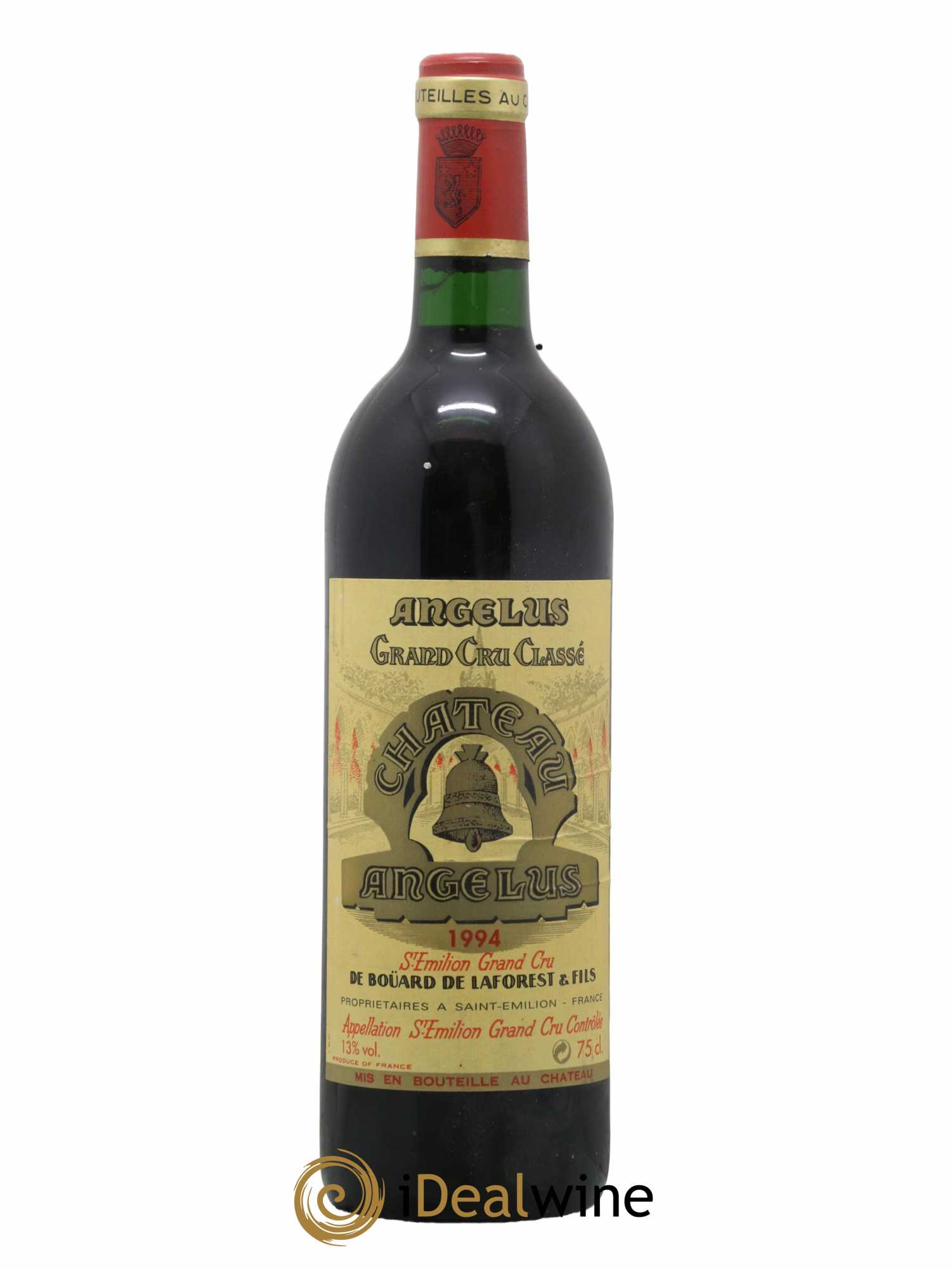 Château Angélus 1er Grand Cru Classé A 1994 - Lot de 1 bouteille - 0