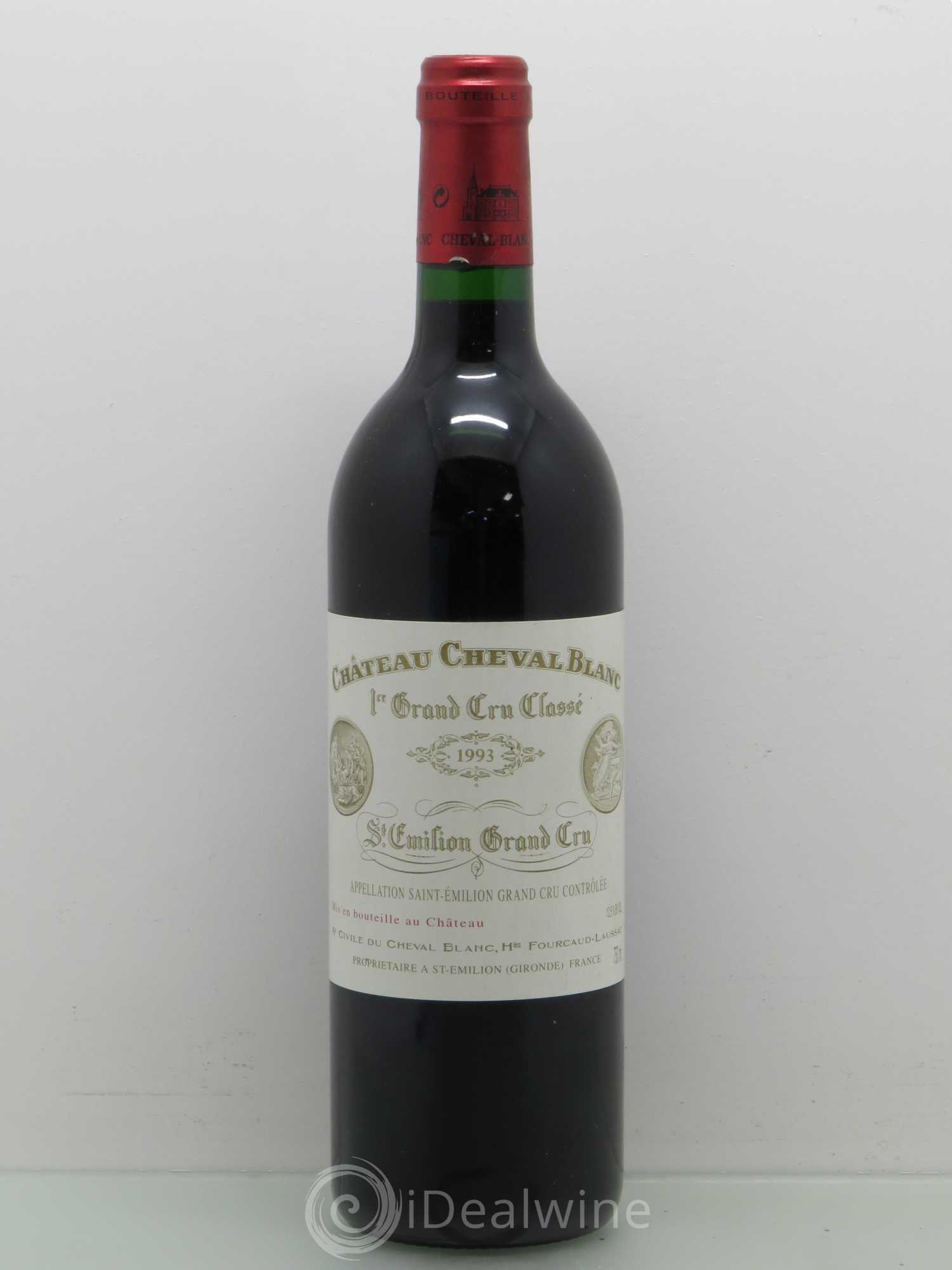 Château Cheval Blanc 1er Grand Cru Classé A 1993 - Lot de 1 bouteille - 0