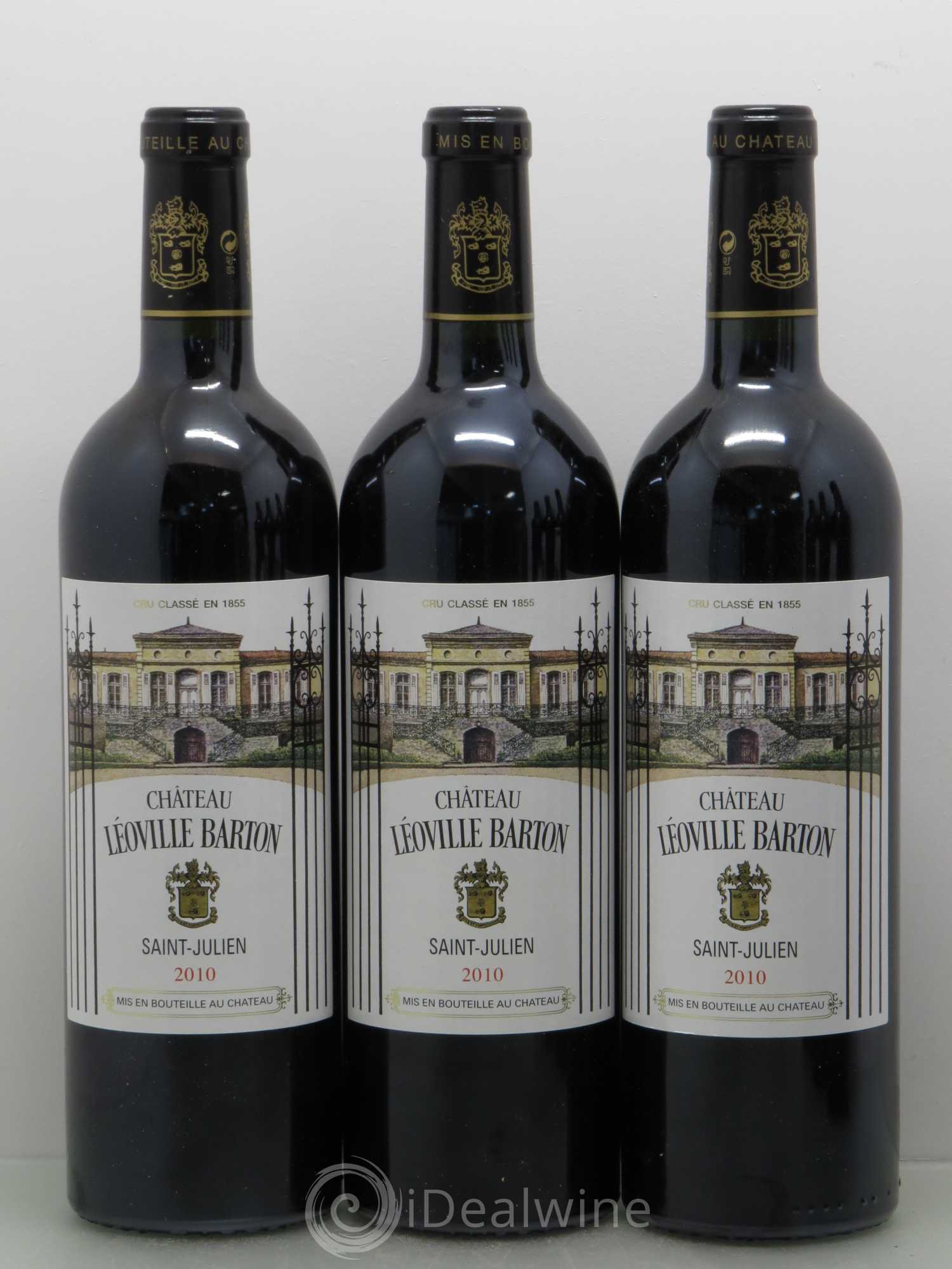 Château Léoville Barton 2ème Grand Cru Classé 2010 - Lot de 6 bouteilles - 1