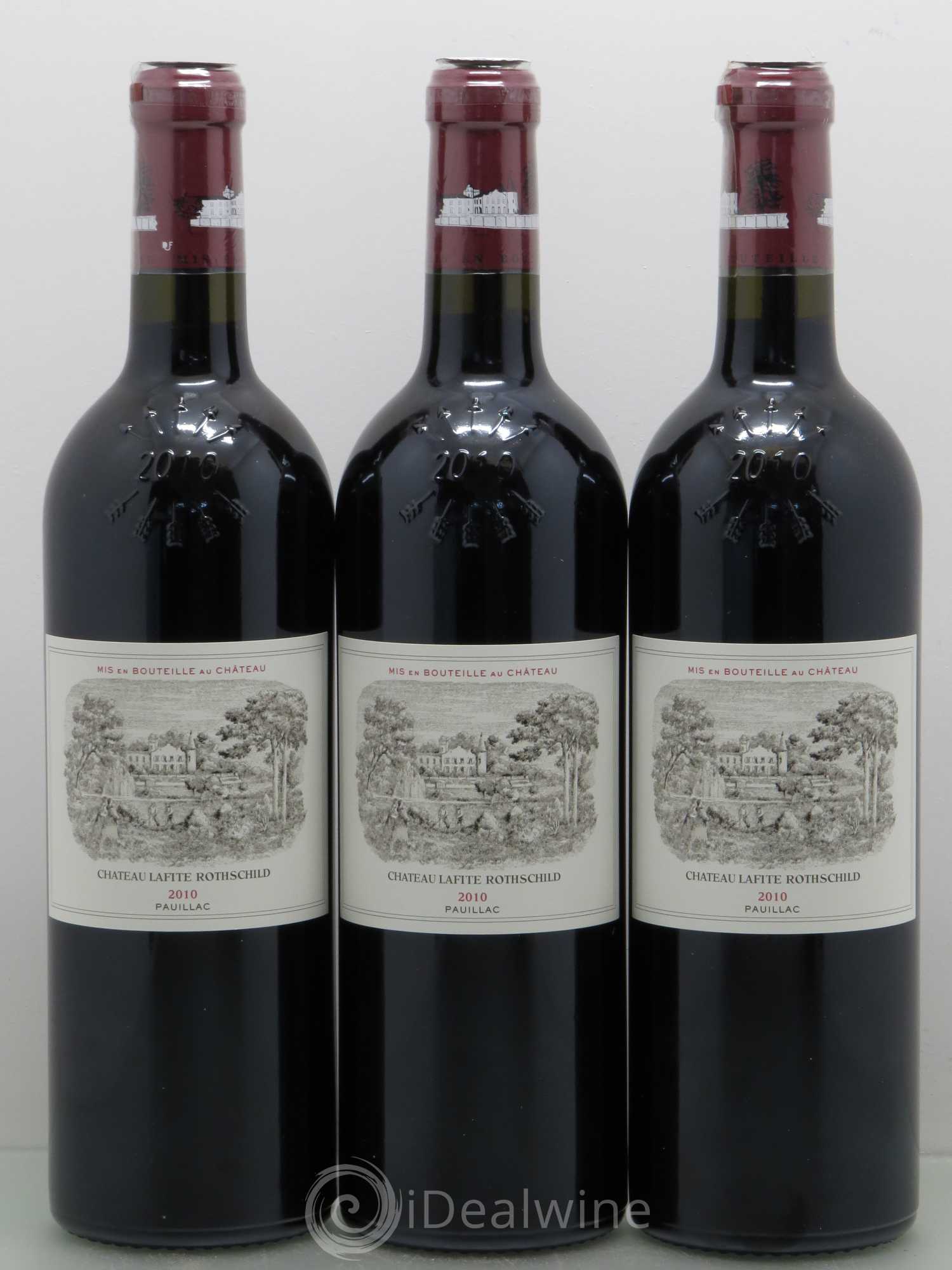 Château Lafite Rothschild 1er Grand Cru Classé 2010 - Lot de 6 bouteilles - 1