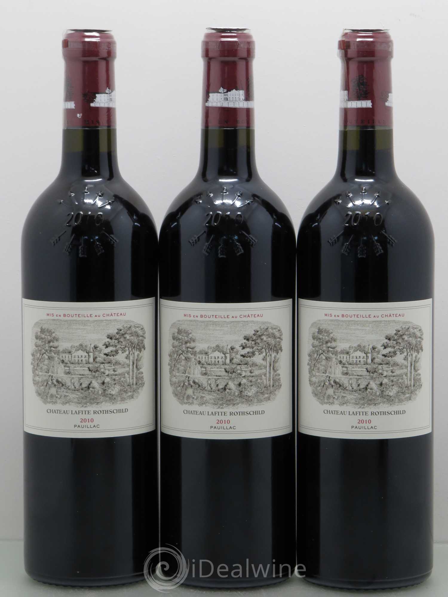 Château Lafite Rothschild 1er Grand Cru Classé 2010 - Lot de 6 bouteilles - 1