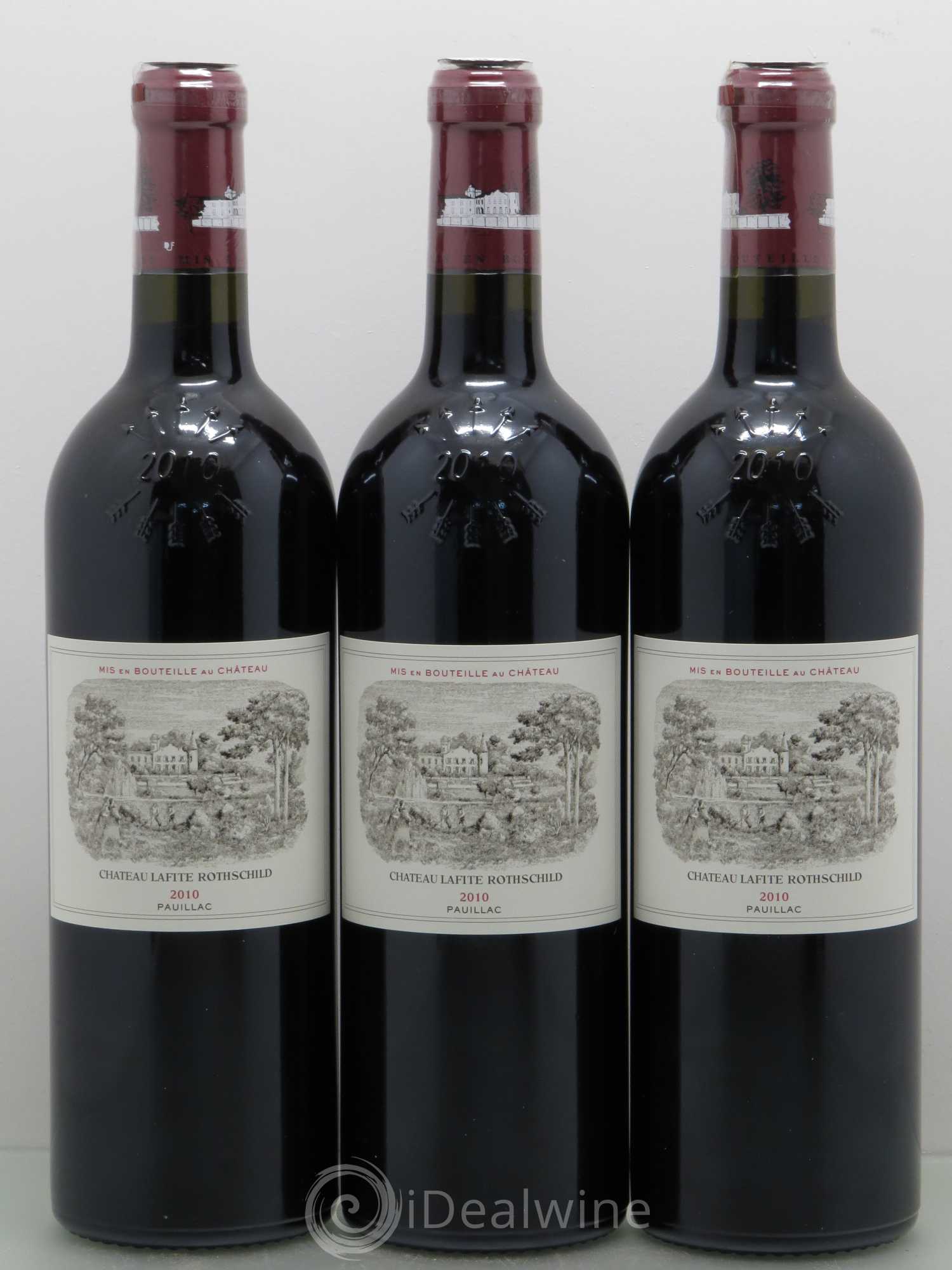 Château Lafite Rothschild 1er Grand Cru Classé 2010 - Lot de 6 bouteilles - 1