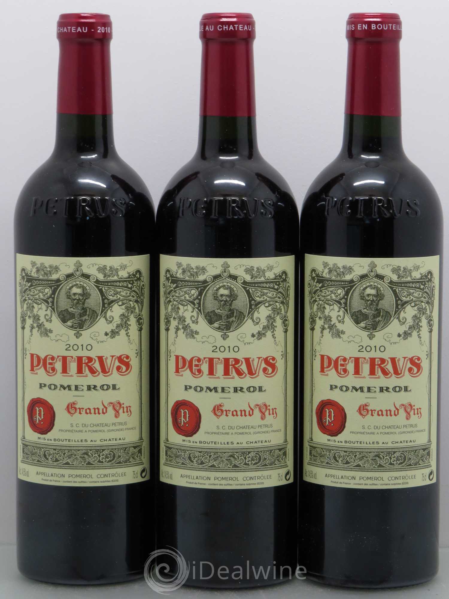 Petrus 2010 - Lot de 6 bouteilles - 2
