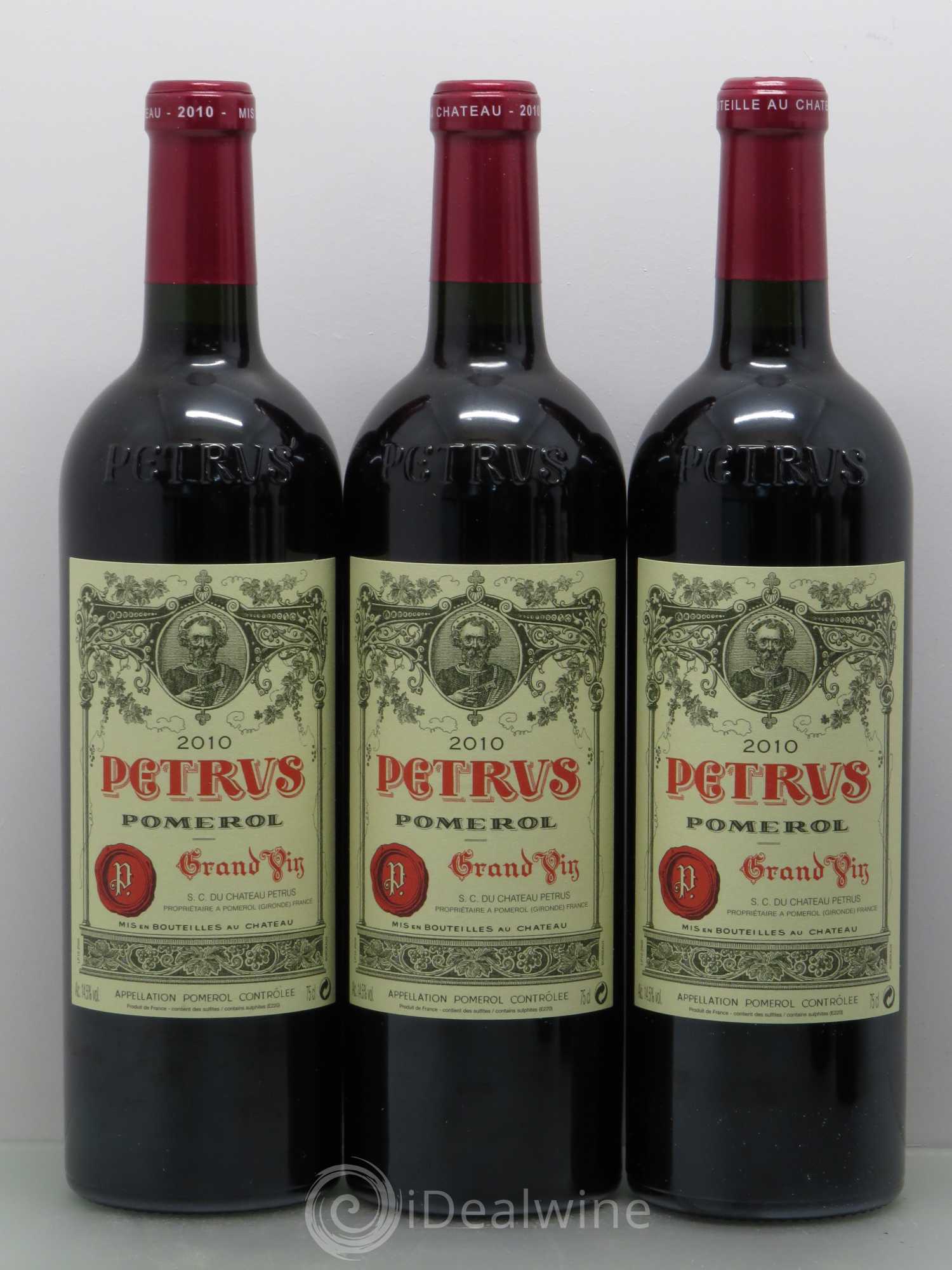 Petrus 2010 - Lot de 6 bouteilles - 1