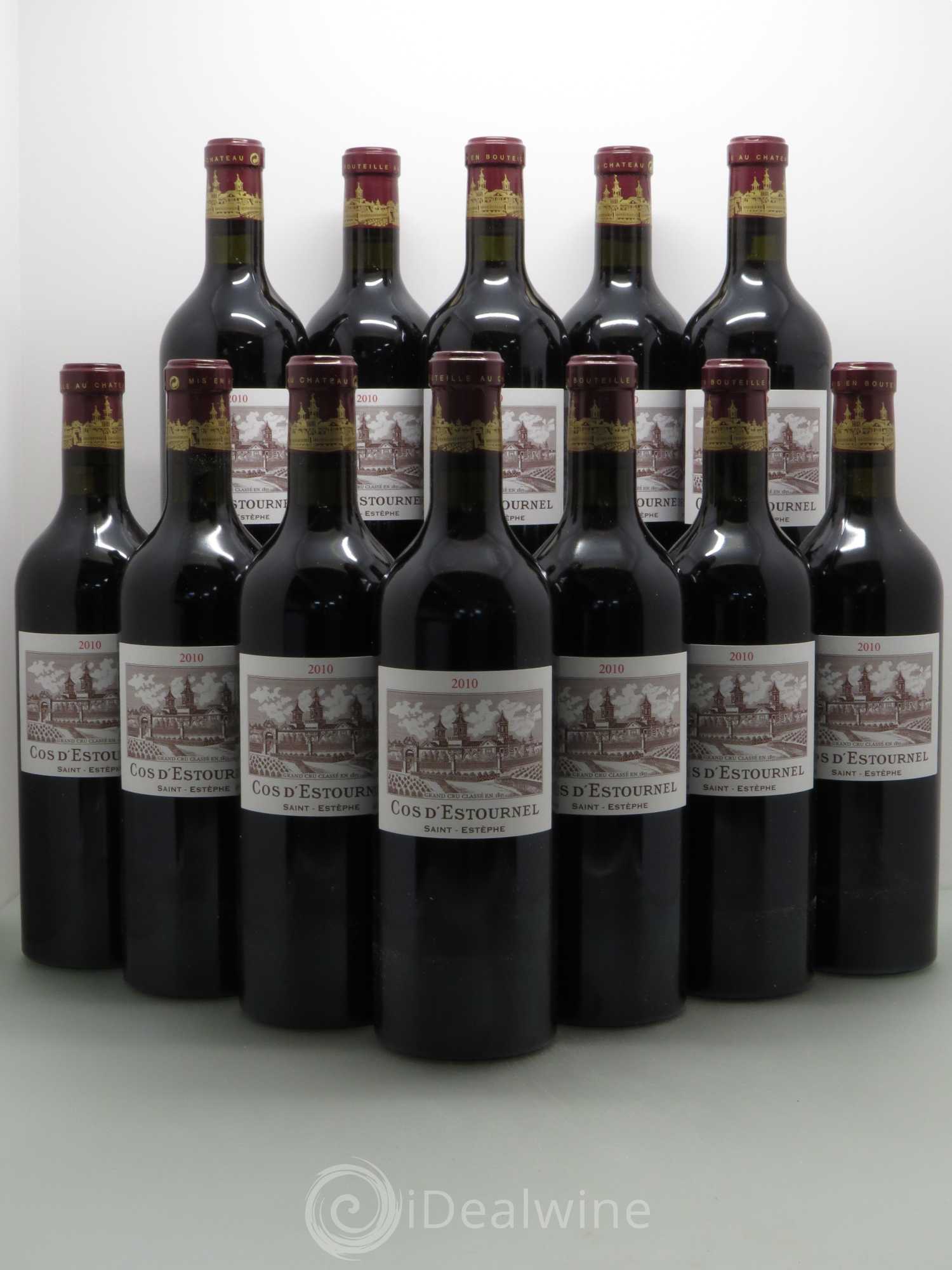 Cos d'Estournel 2ème Grand Cru Classé 2010 - Lot de 12 bouteilles - 0