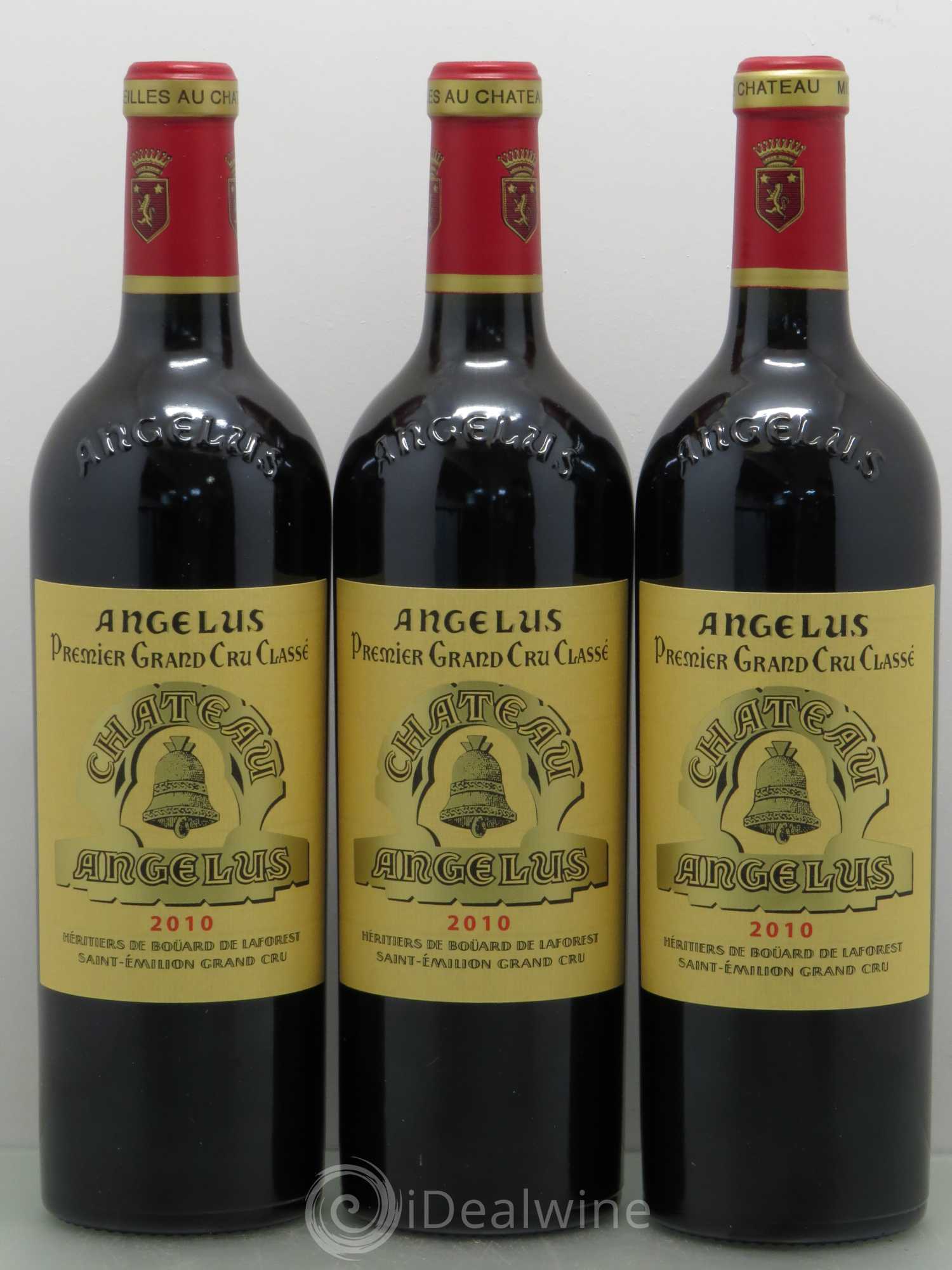 Château Angélus 1er Grand Cru Classé A 2010 - Lot de 6 bouteilles - 1