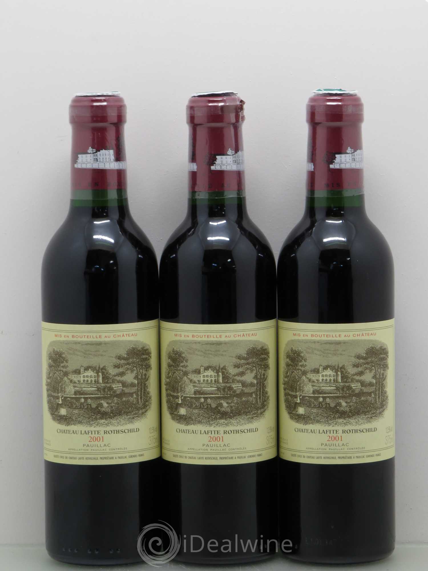 Château Lafite Rothschild 1er Grand Cru Classé 2001 - Lot de 24 demi bouteilles - 7