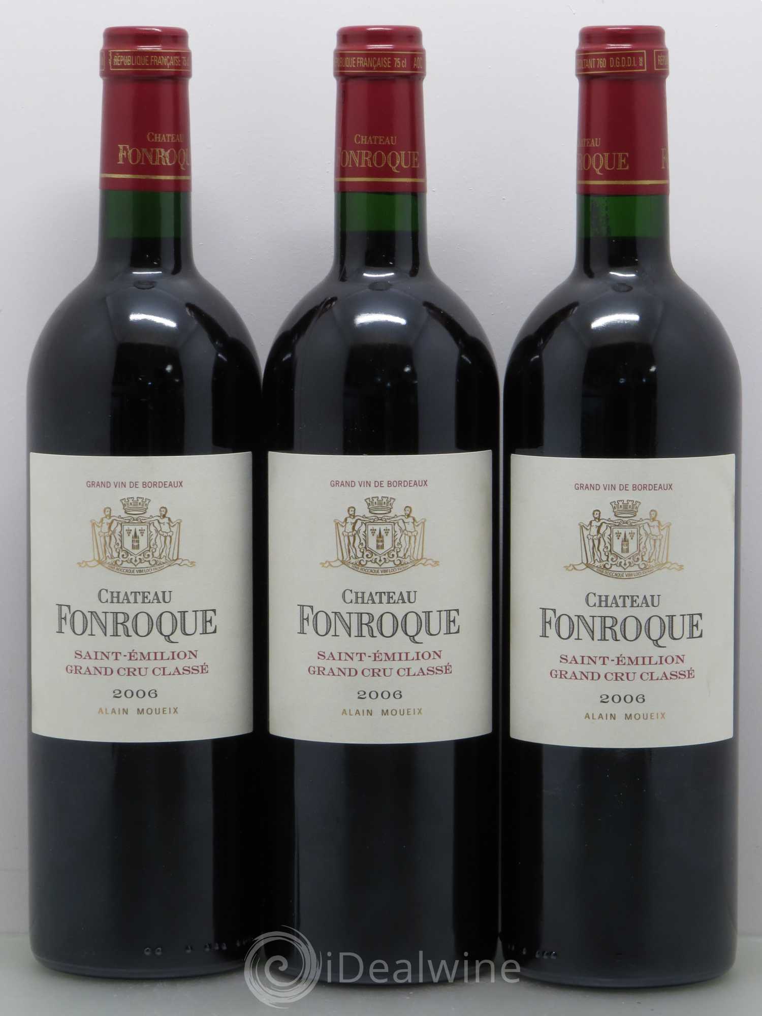 Château Fonroque Grand Cru Classé 2006 - Lot de 12 bouteilles - 1