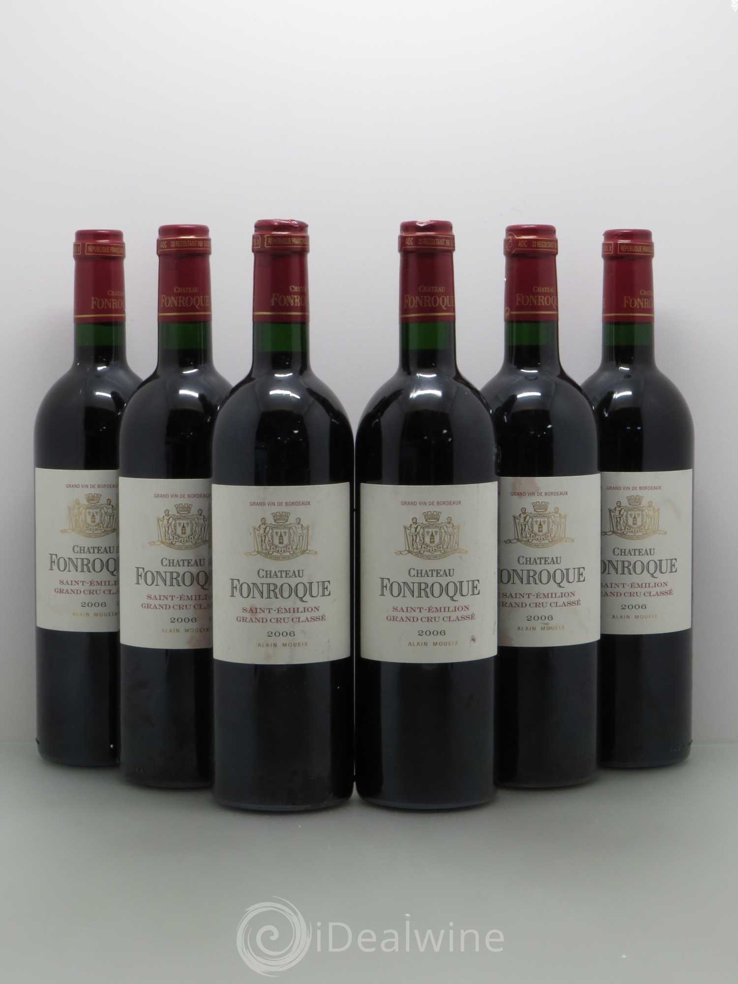 Château Fonroque Grand Cru Classé 2006 - Lot de 6 bouteilles - 0