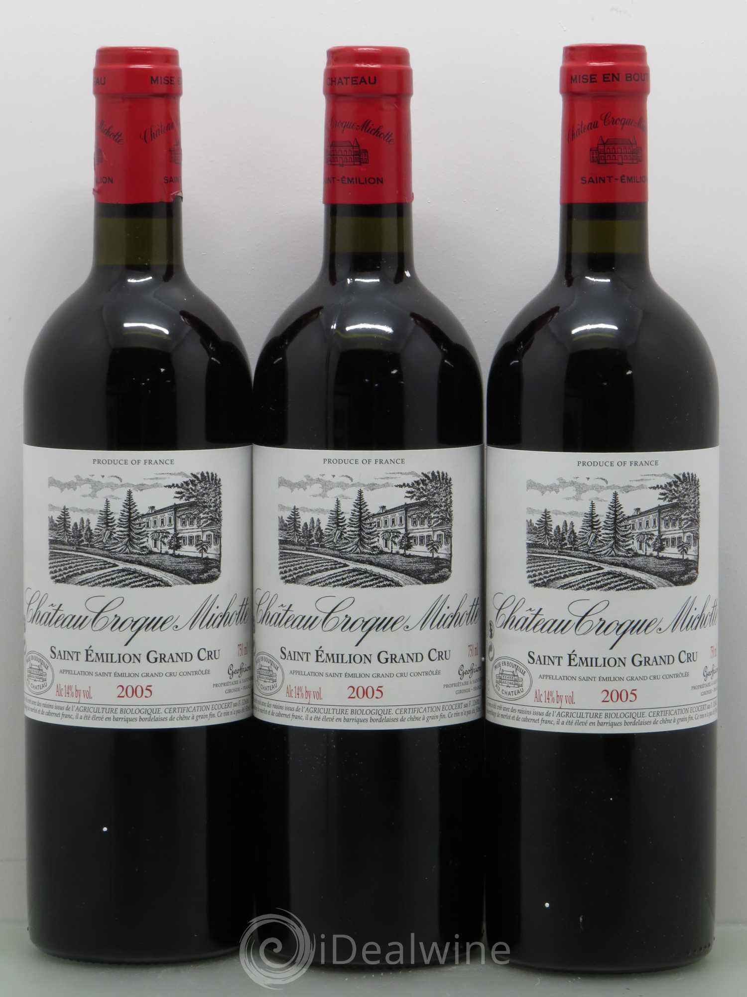 Château Croque Michotte 2005 - Lot de 12 bouteilles - 3