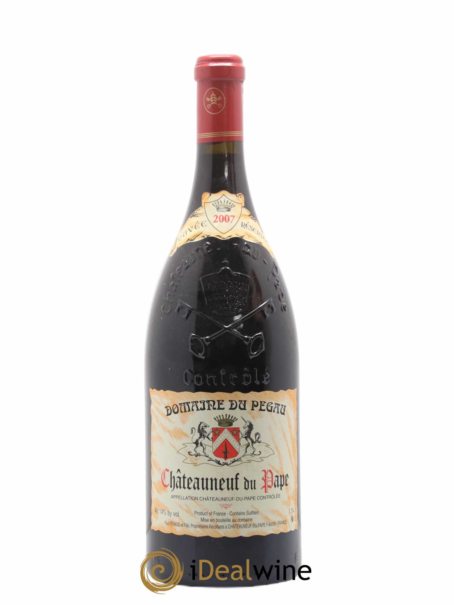 Châteauneuf-du-Pape Domaine du Pégau Cuvée Réservée Paul et Laurence Féraud 2007 - Lot de 1 magnum - 0