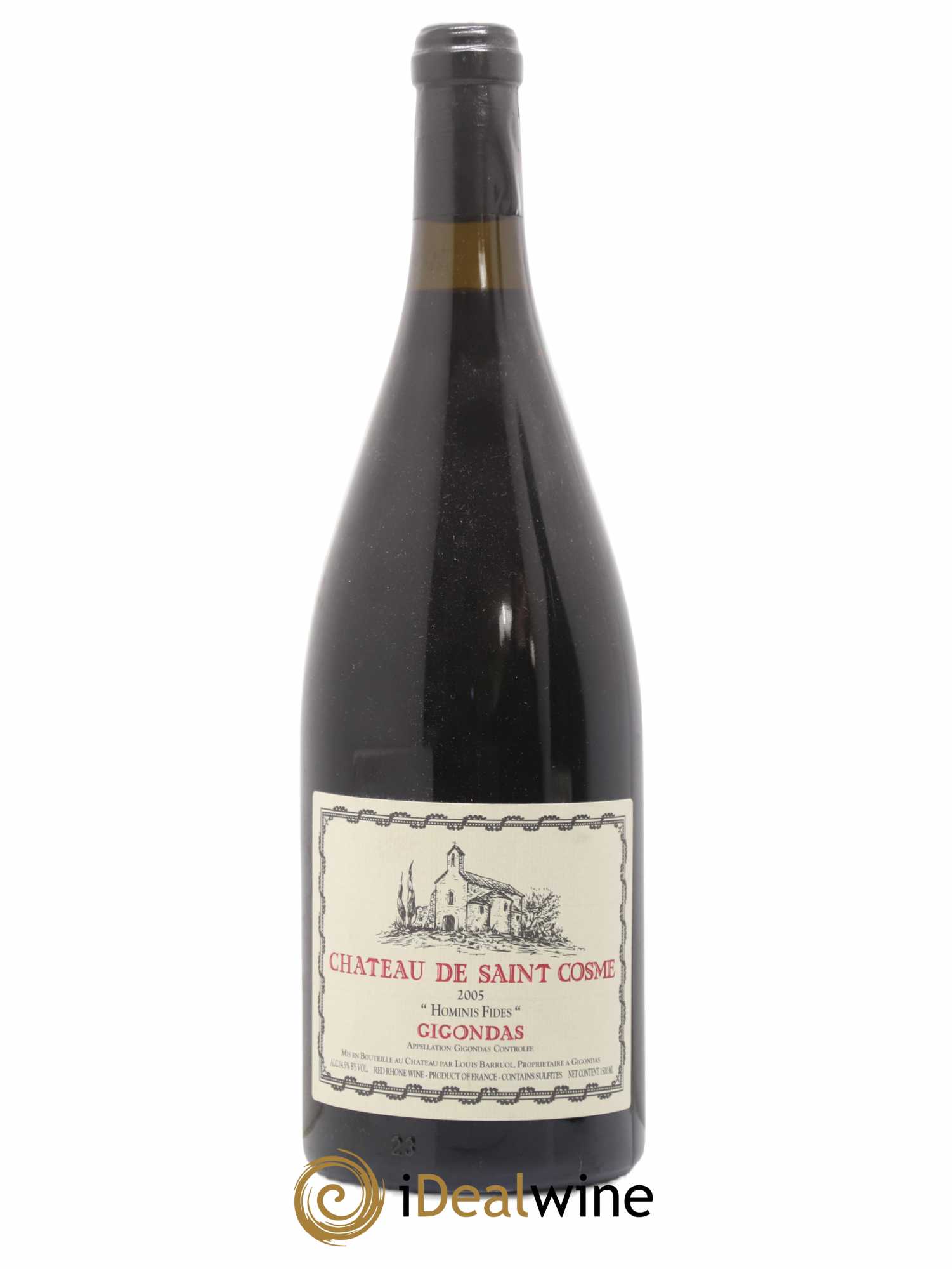 Gigondas Hominis Fides Saint Cosme 2005 - Lot de 1 magnum - 0