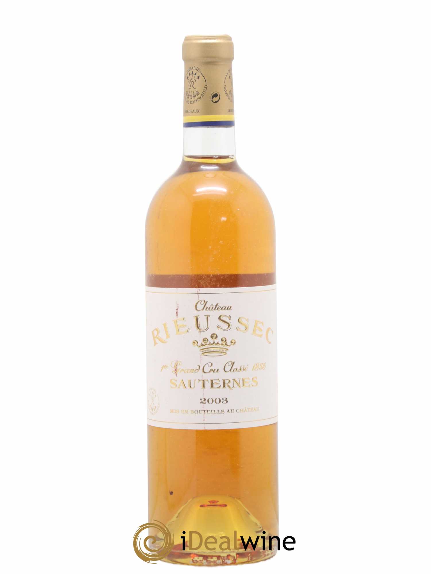 Château Rieussec 1er Grand Cru Classé 2003 - Posten von 1 Flasche - 0