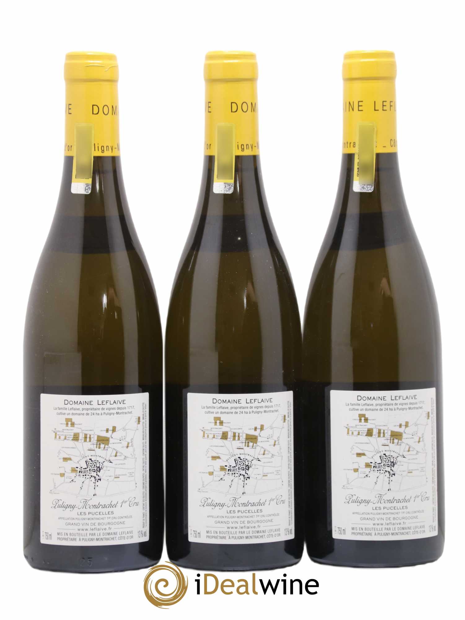 Puligny-Montrachet 1er Cru Les Pucelles Leflaive (Domaine) 2014 - Lot de 3 bouteilles - 1