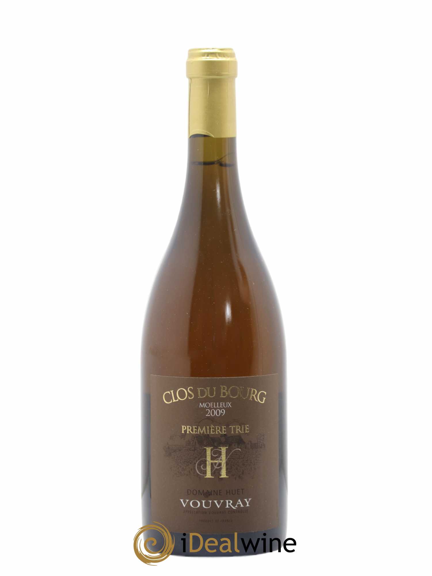 Vouvray Clos du Bourg Moelleux 1ère trie Domaine Huet 2009 - Lotto di 1 bottiglia - 0