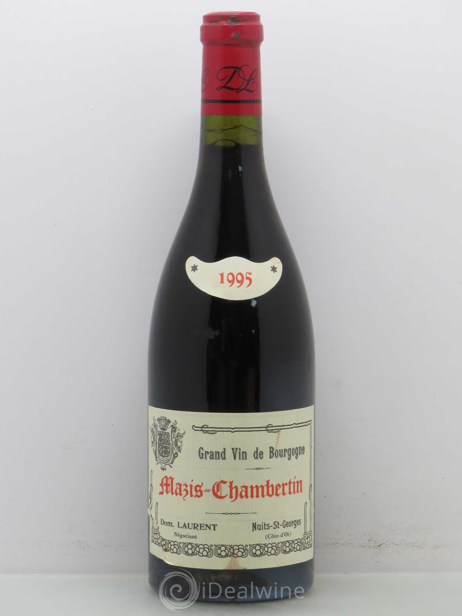 Mazis-Chambertin Grand Cru Dominique Laurent Cuvée B 1995 - Lot de 1 bouteille - 0