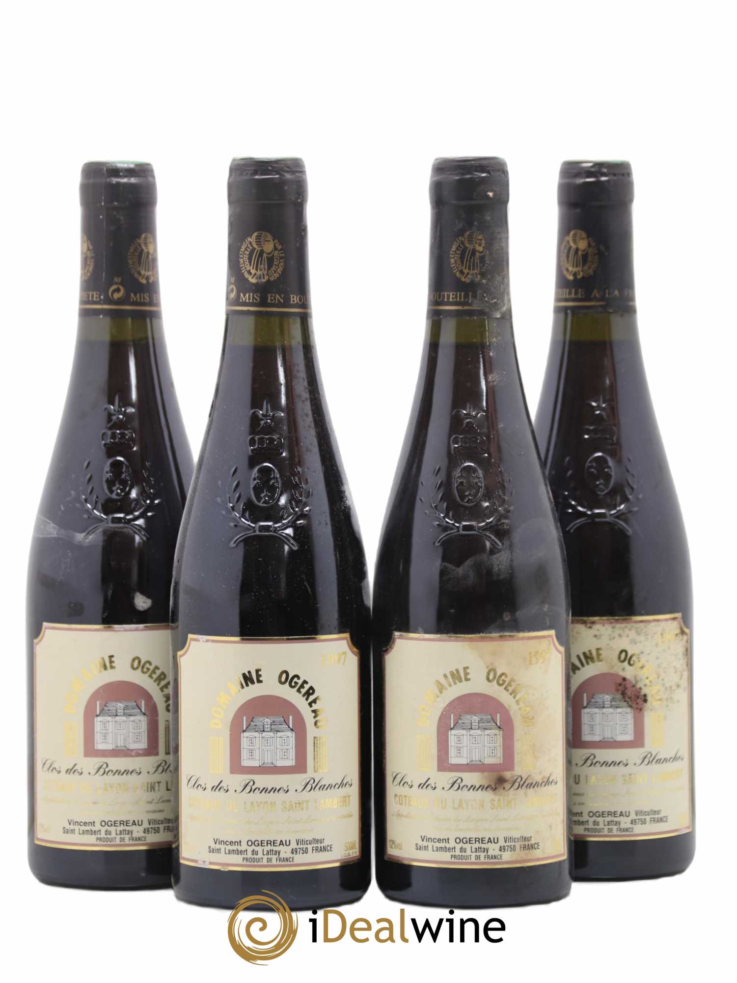 Coteaux du Layon 1997 - Lotto di 4 bottiglie - 0