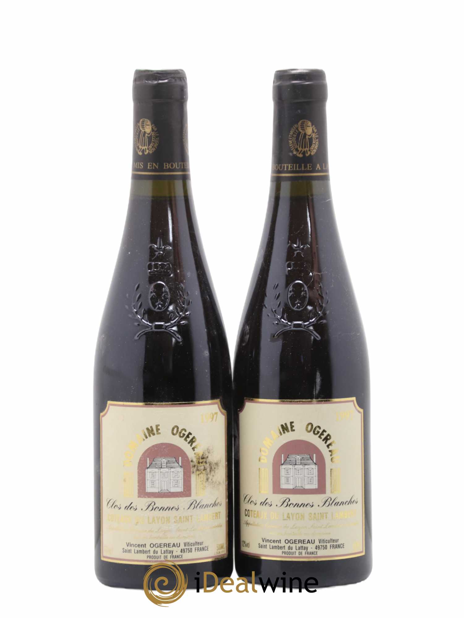 Coteaux du Layon 1997 - Lotto di 2 bottiglie - 0
