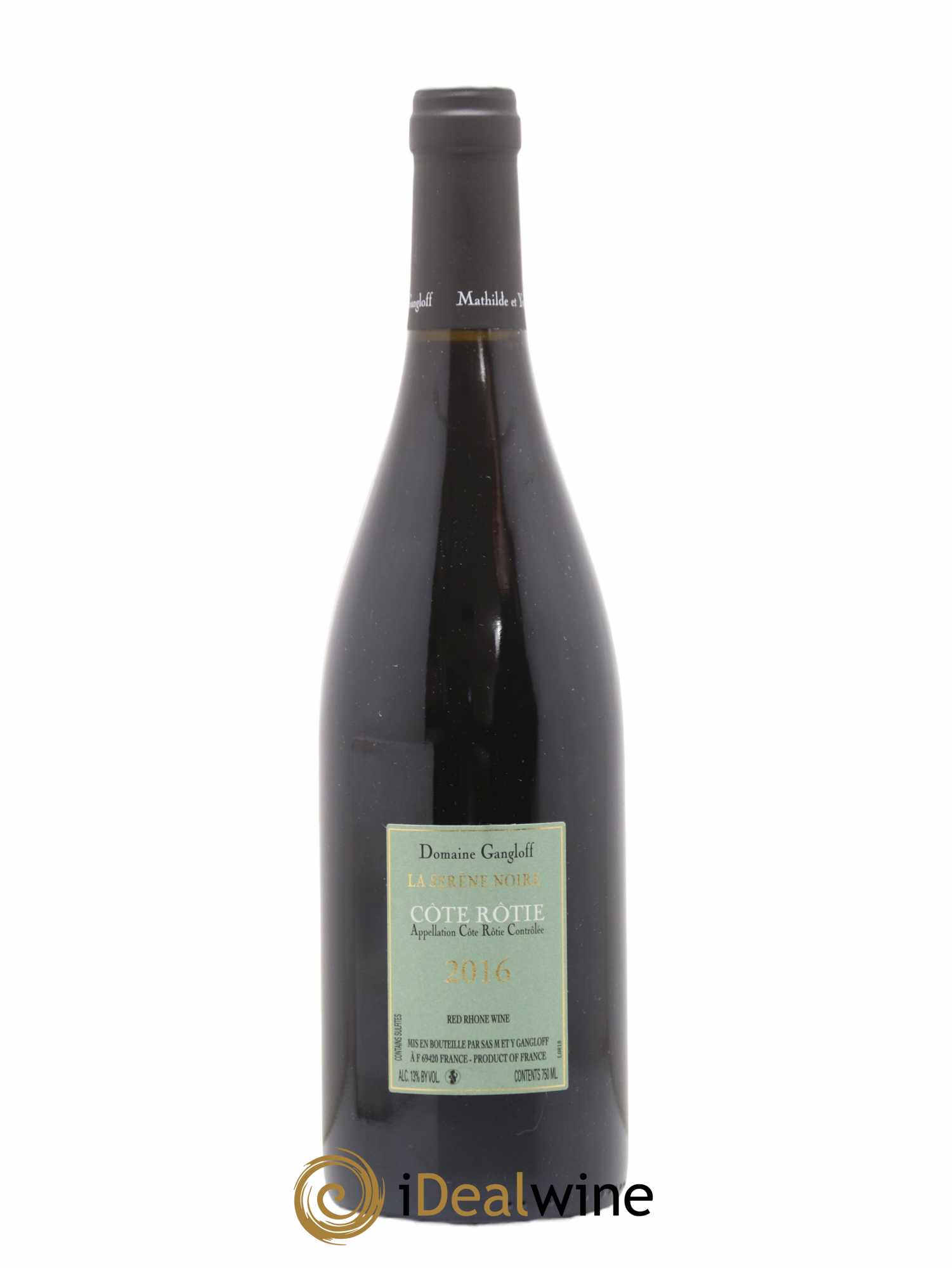 Côte-Rôtie La Sereine Noire Gangloff (Domaine) 2016 - Lot de 1 bouteille - 1