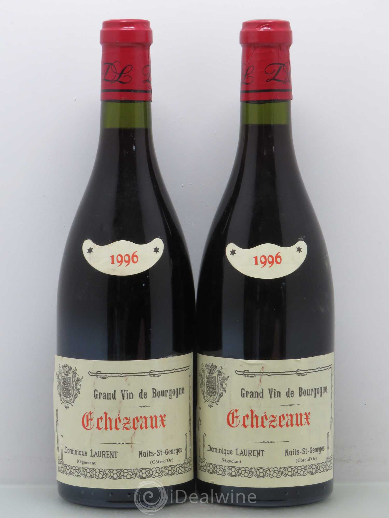 Echezeaux Grand Cru Domaine Laurent 1996 - Lot de 2 bouteilles - 0
