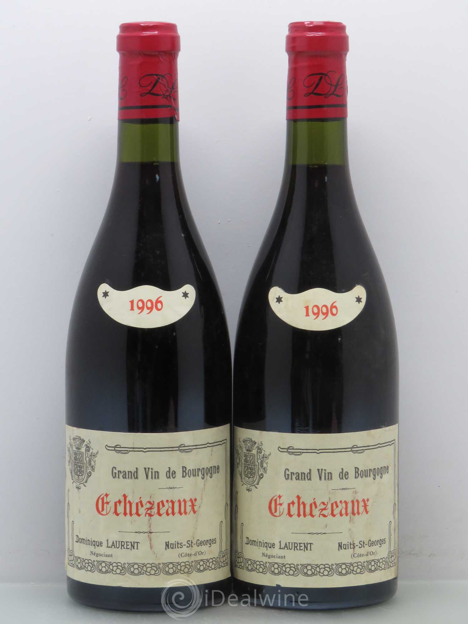 Echezeaux Grand Cru Domaine Laurent 1996 - Lot de 2 bouteilles - 0