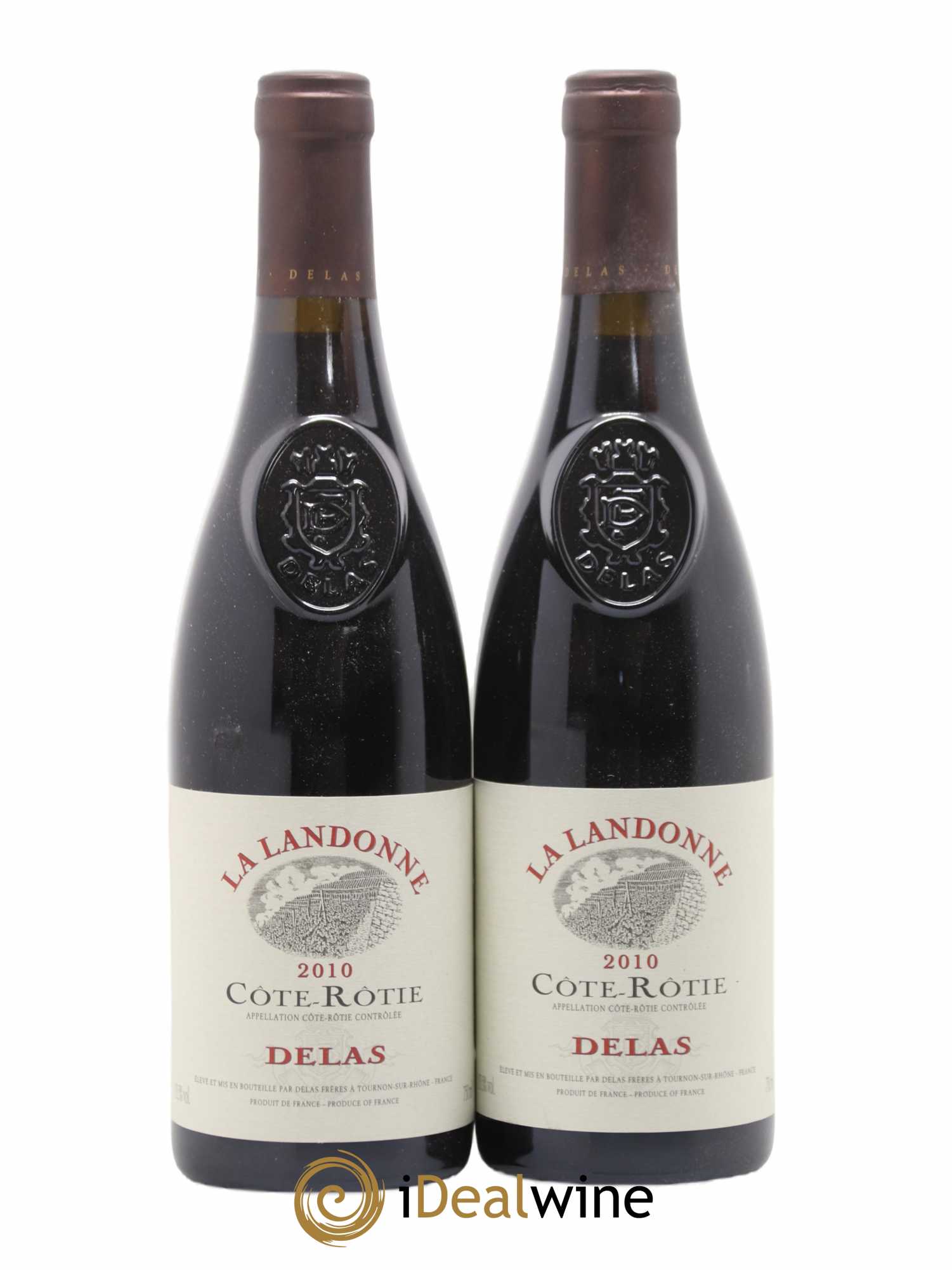 Côte-Rôtie La Landonne Delas Frères 2010 - Lot de 2 bouteilles - 0