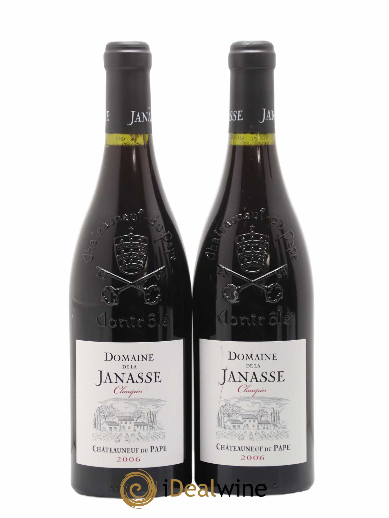 Châteauneuf-du-Pape Cuvée Chaupin La Janasse (Domaine de) 2006 - Lot de 2 bouteilles - 0